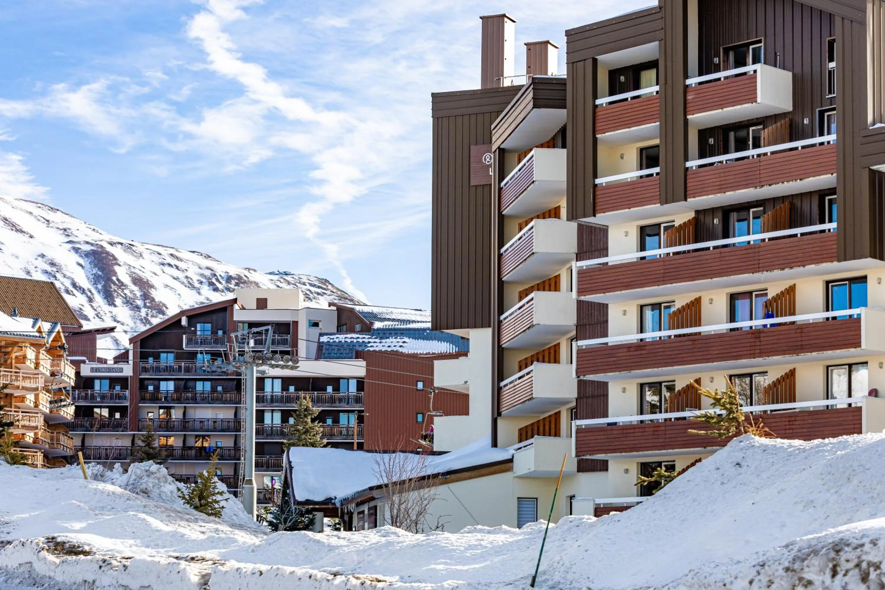 Property building in Résidence Pierre & Vacances Les Bergers