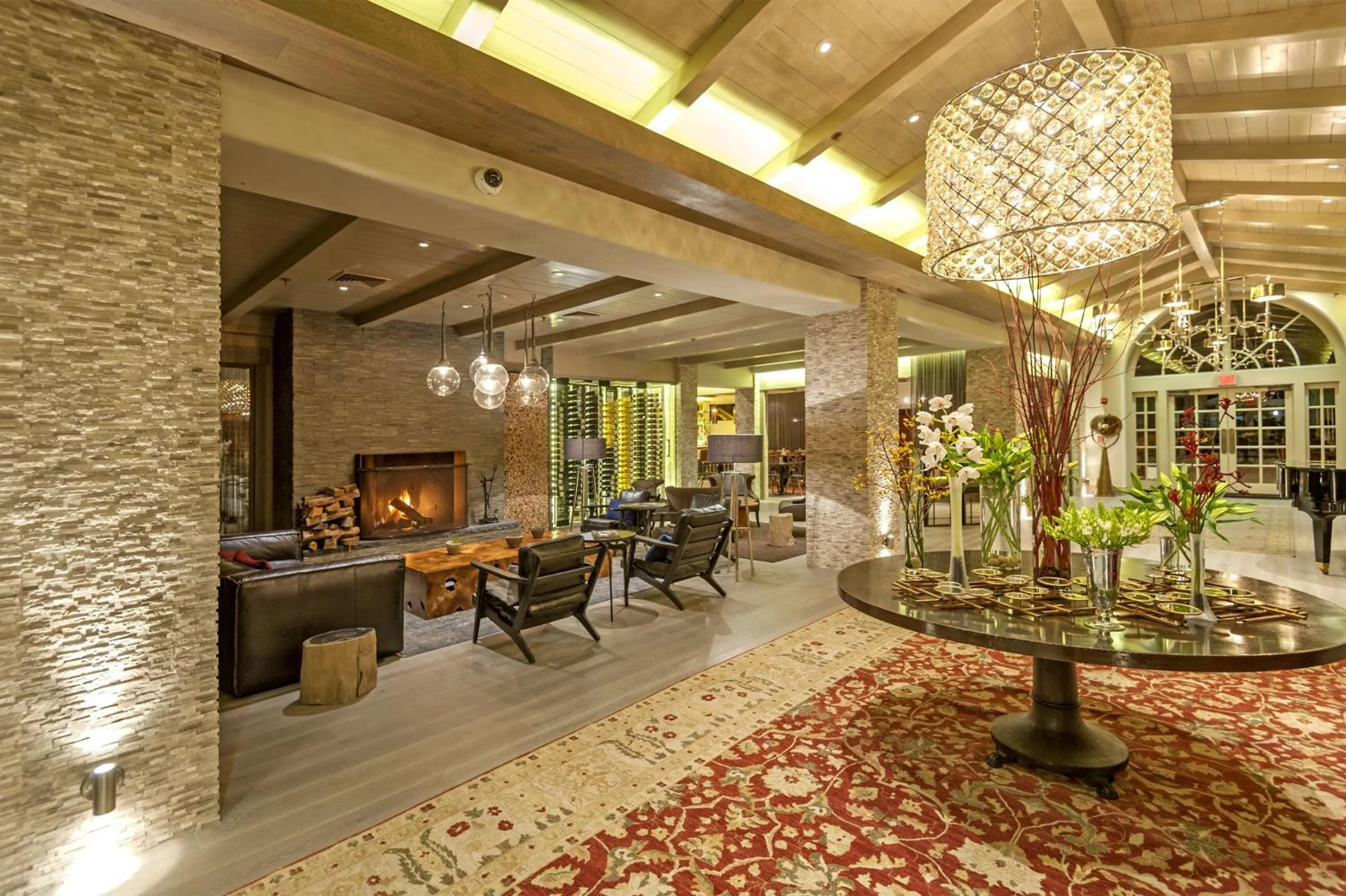 Lobby or reception in Bernardus Lodge & Spa