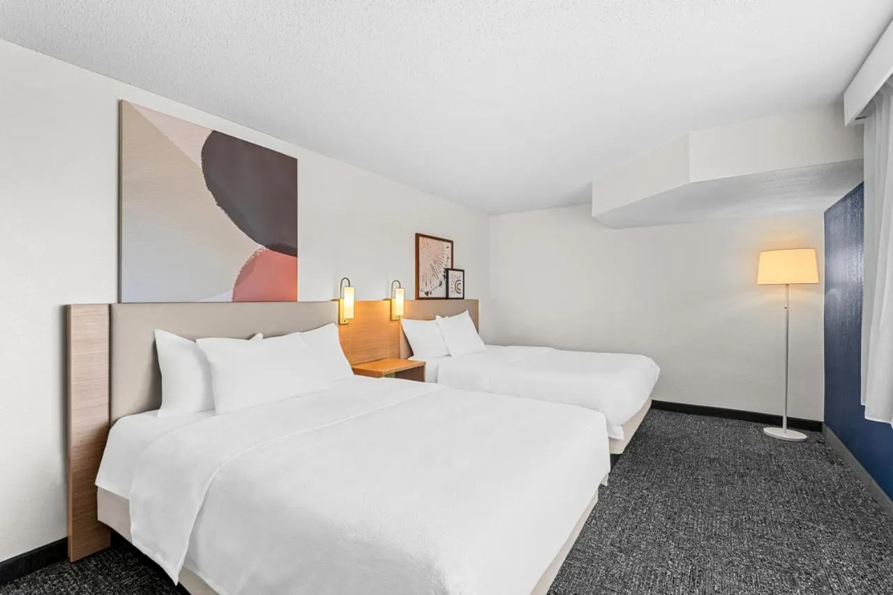 Bed in Spark by Hilton Cedar Falls