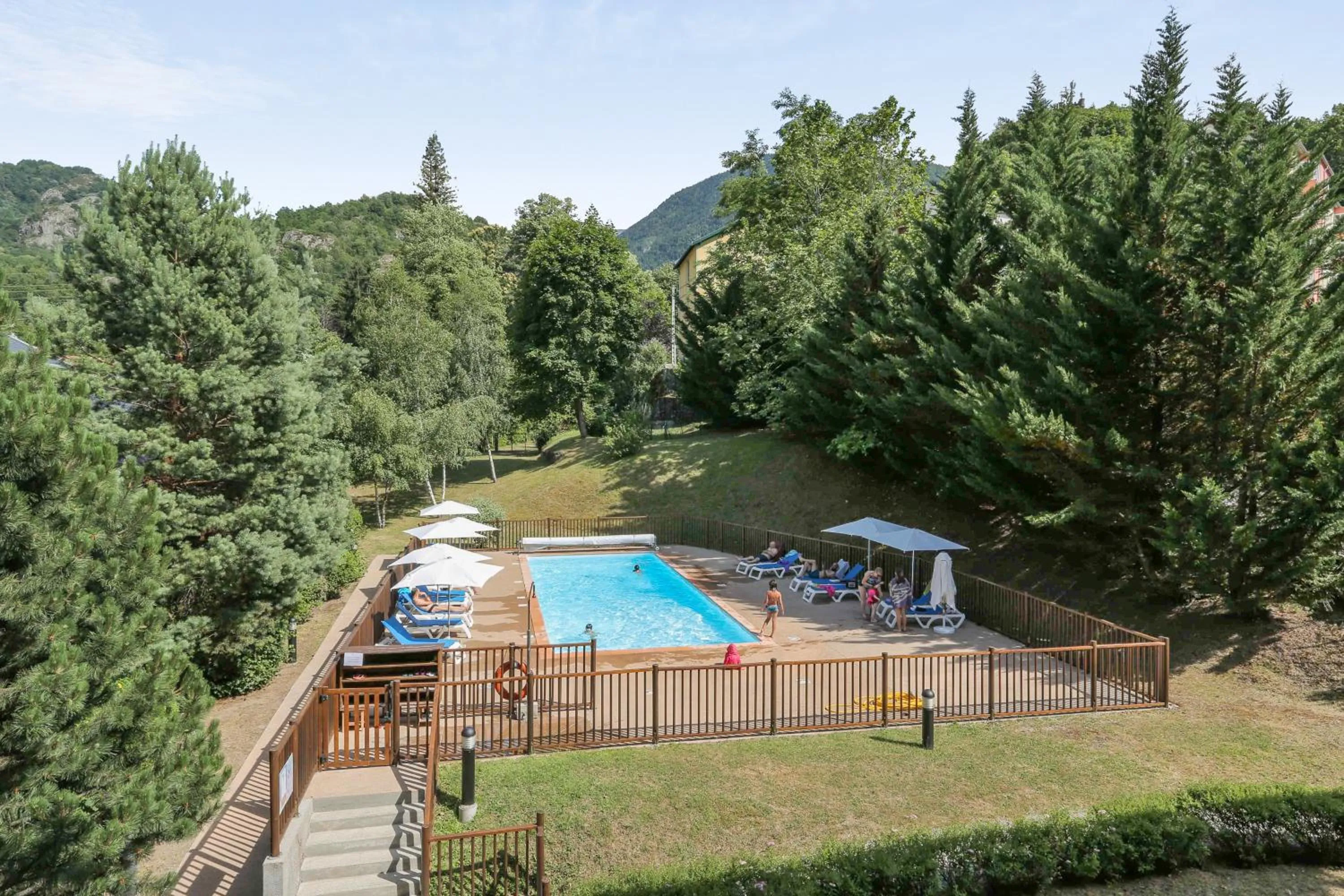 Mountain view in Résidence Pierre & Vacances Les Trois Domaines