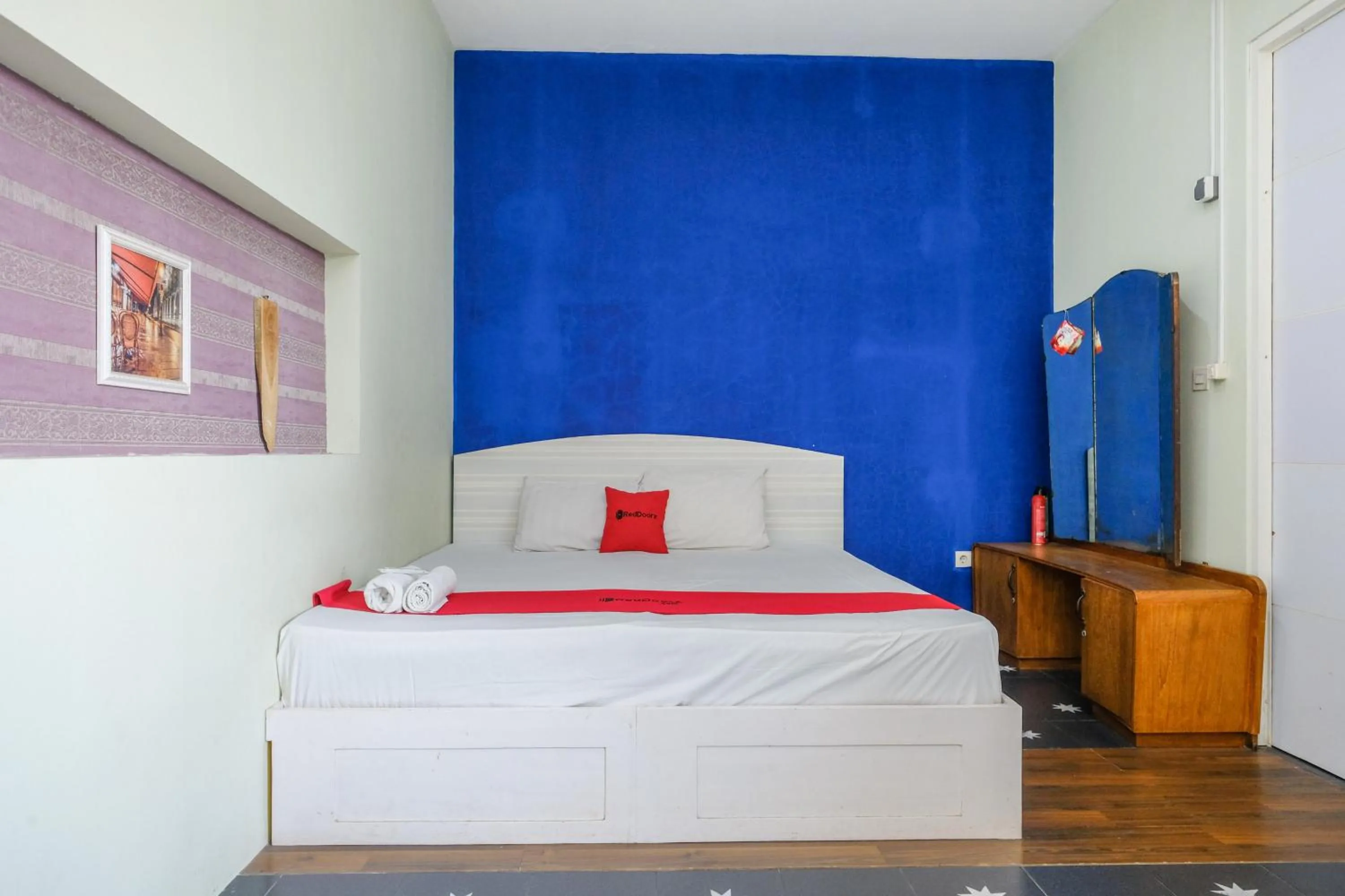 Bedroom, Bed in RedDoorz near UMY Yogyakarta 3