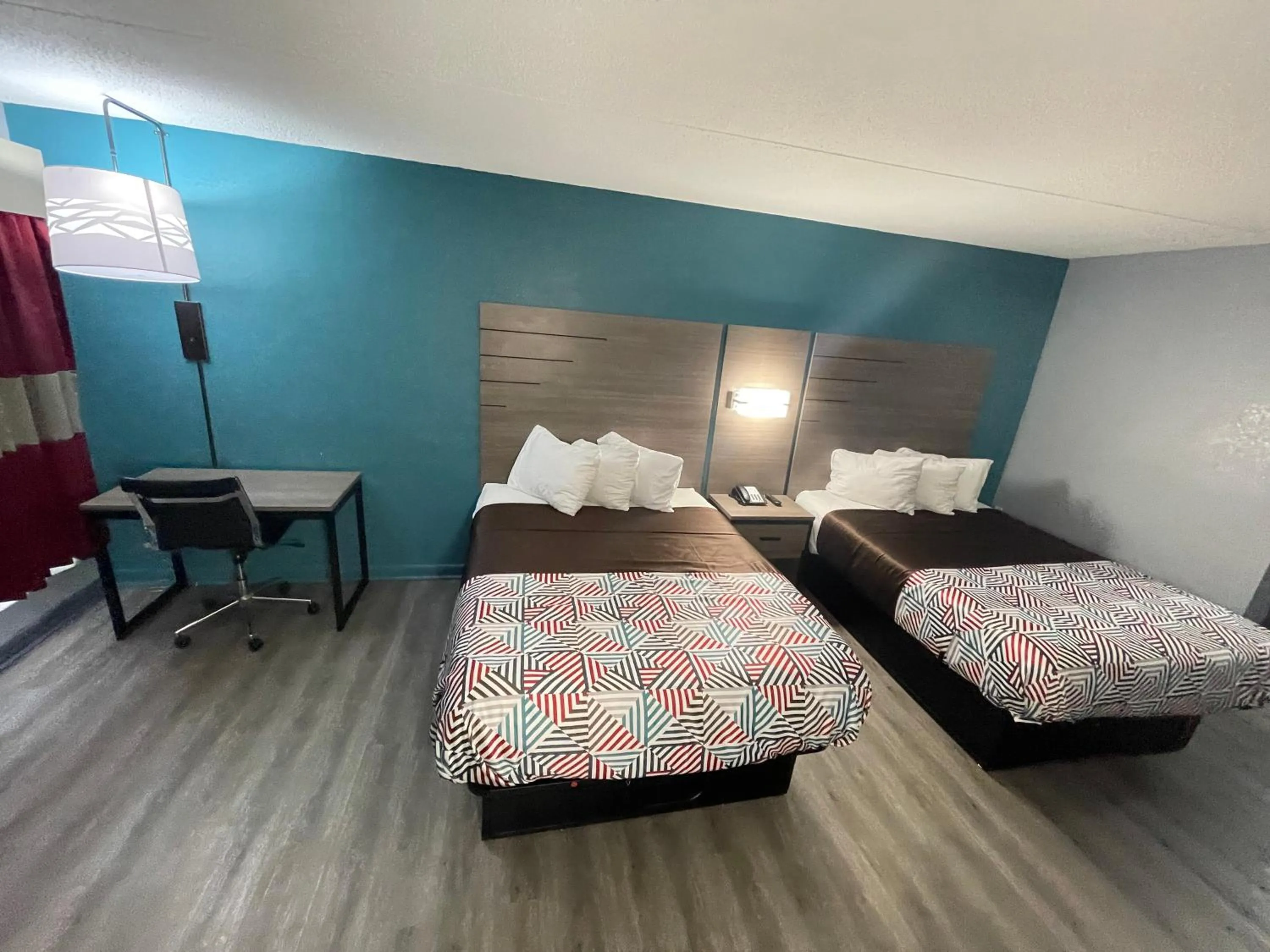 Bed in Jackson Motel