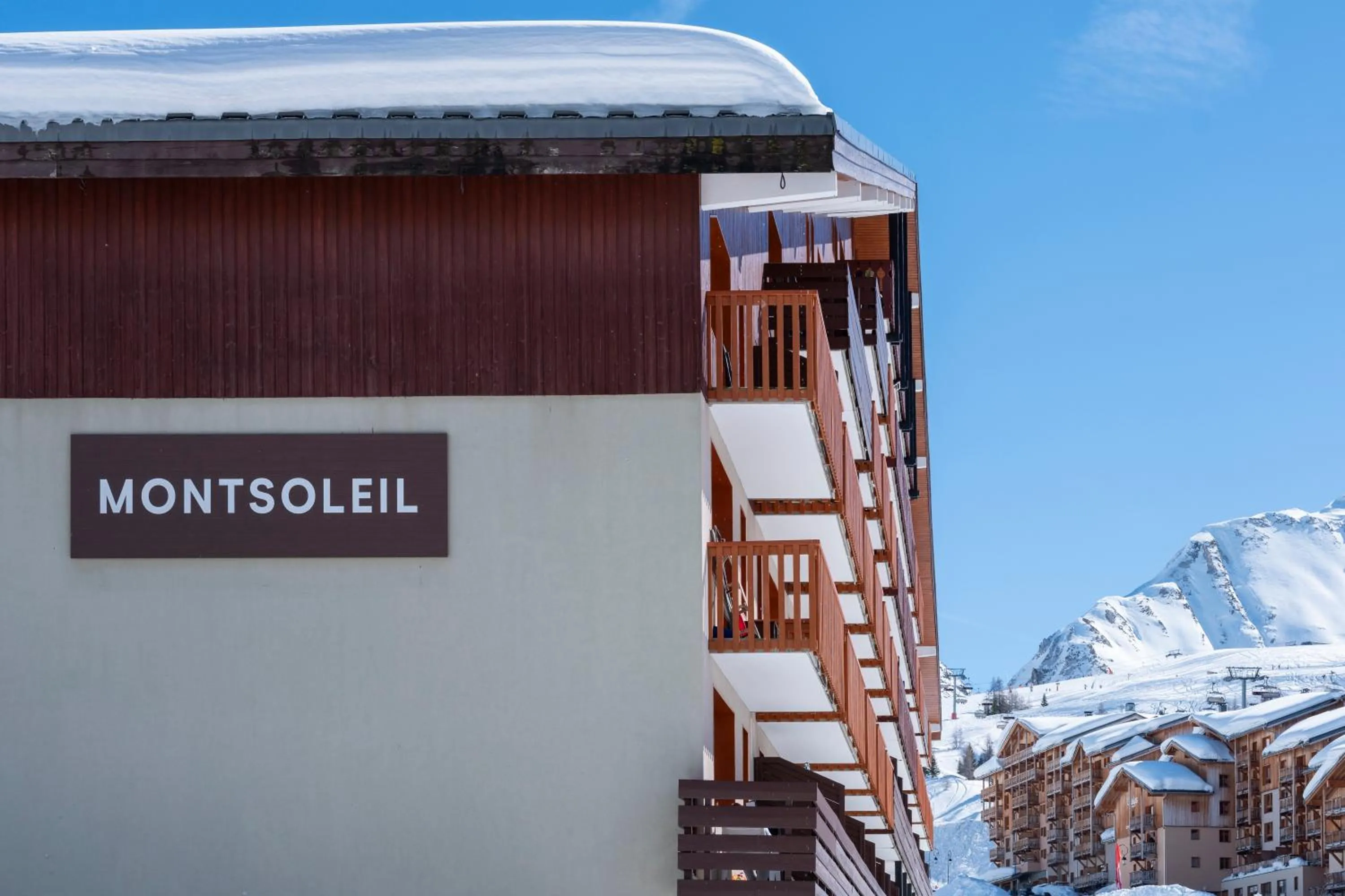 Property building in Résidence Pierre & Vacances Le Mont Soleil