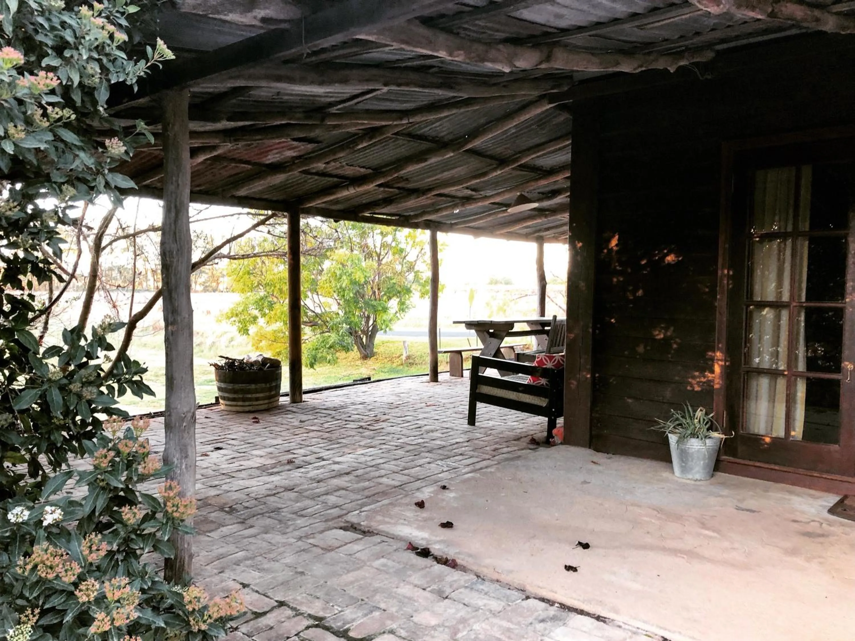 Patio in Pieter van Gent Winery & Vineyard