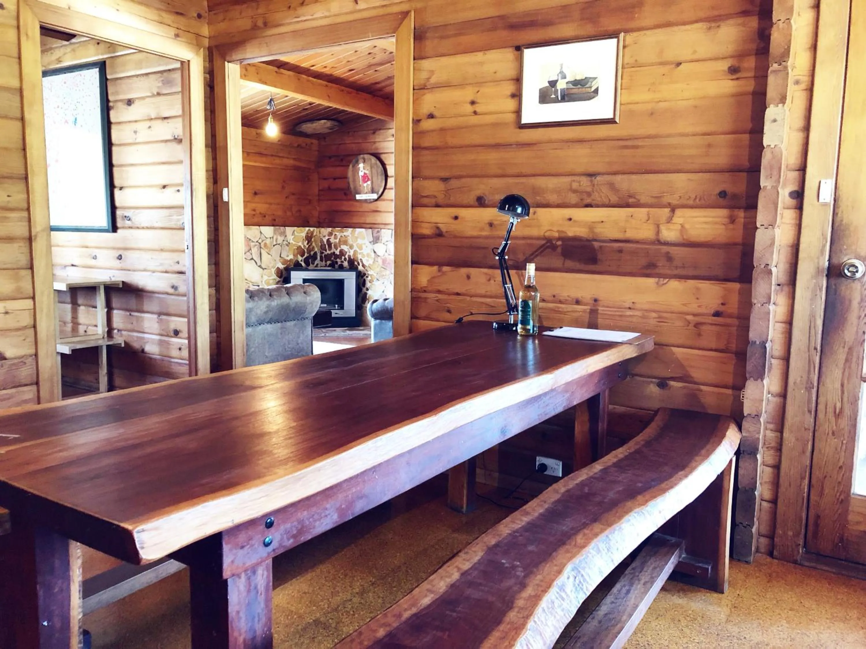 Dining area in Pieter van Gent Winery & Vineyard