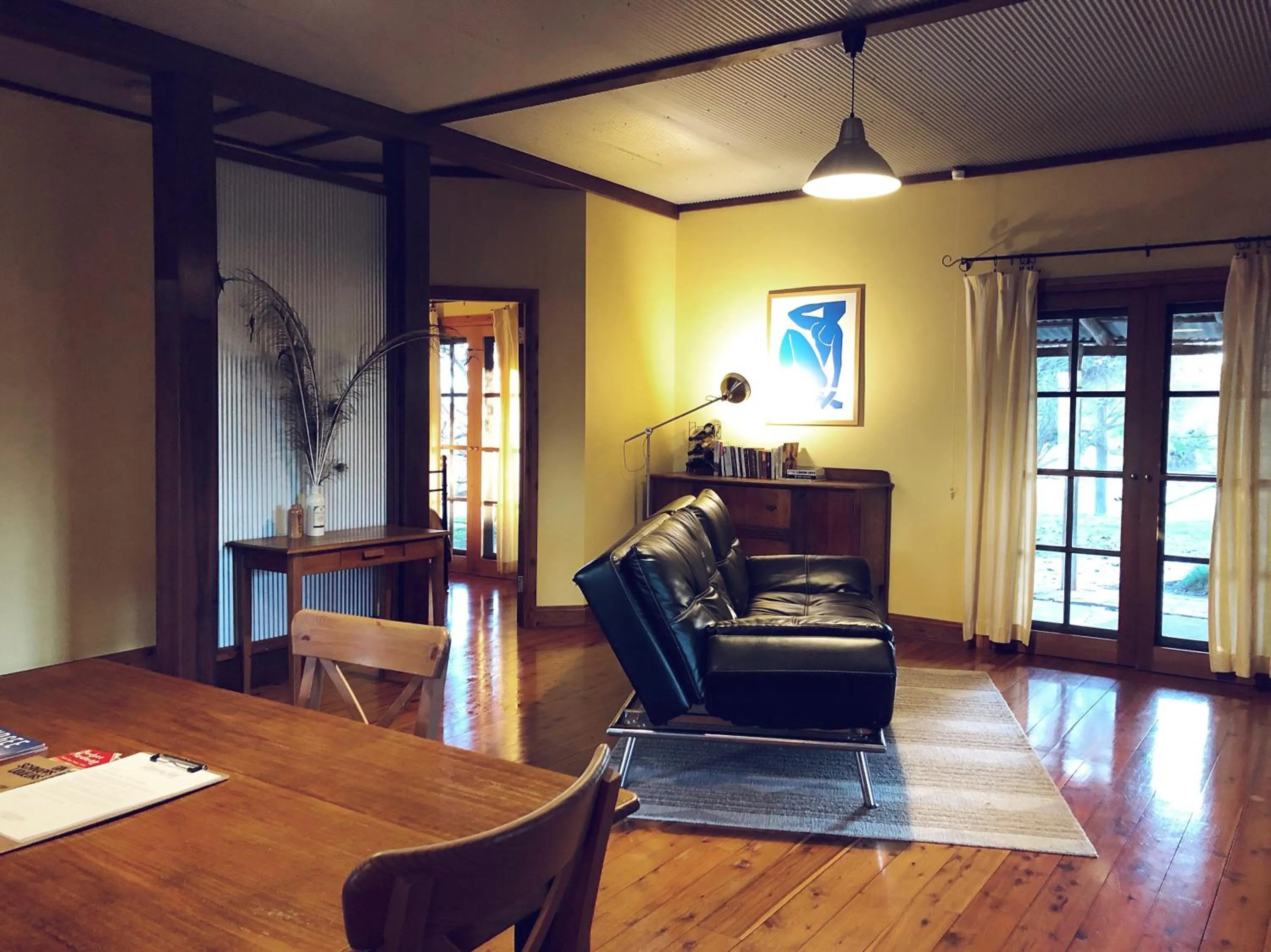 Living room in Pieter van Gent Winery & Vineyard