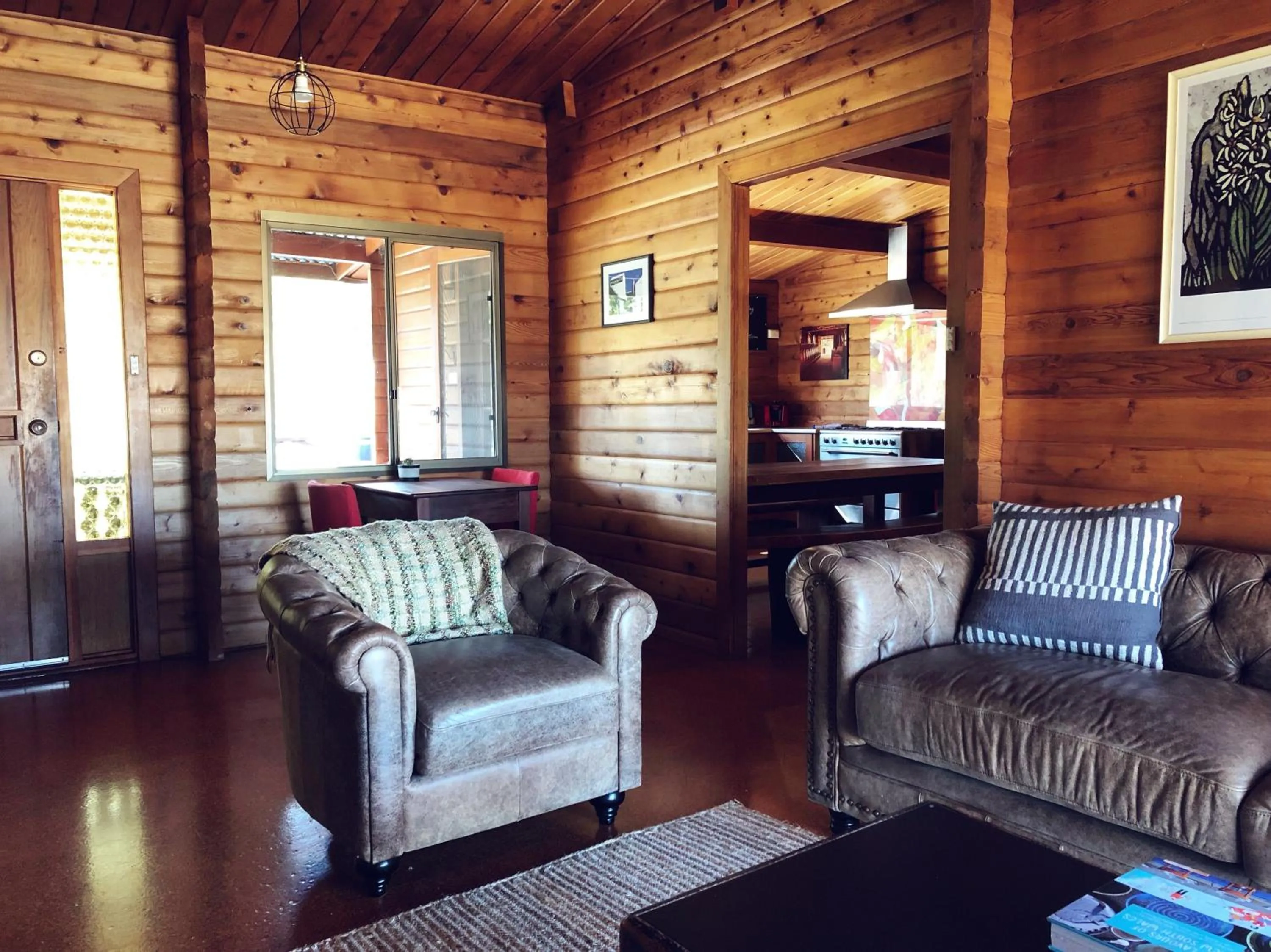 Living room in Pieter van Gent Winery & Vineyard