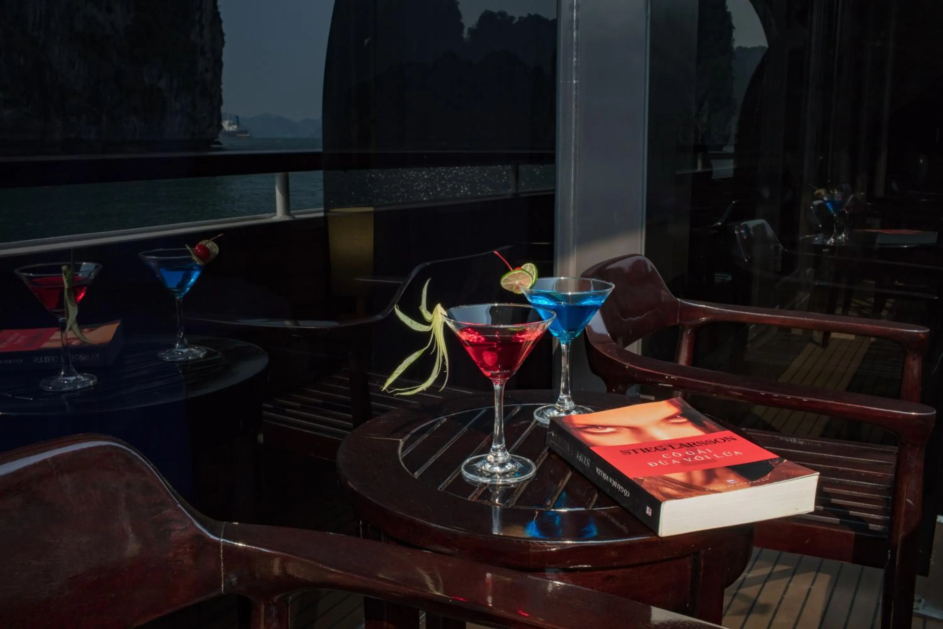 Balcony/Terrace in Scarlet Pearl Cruises - Wonder On Lan Ha Bay