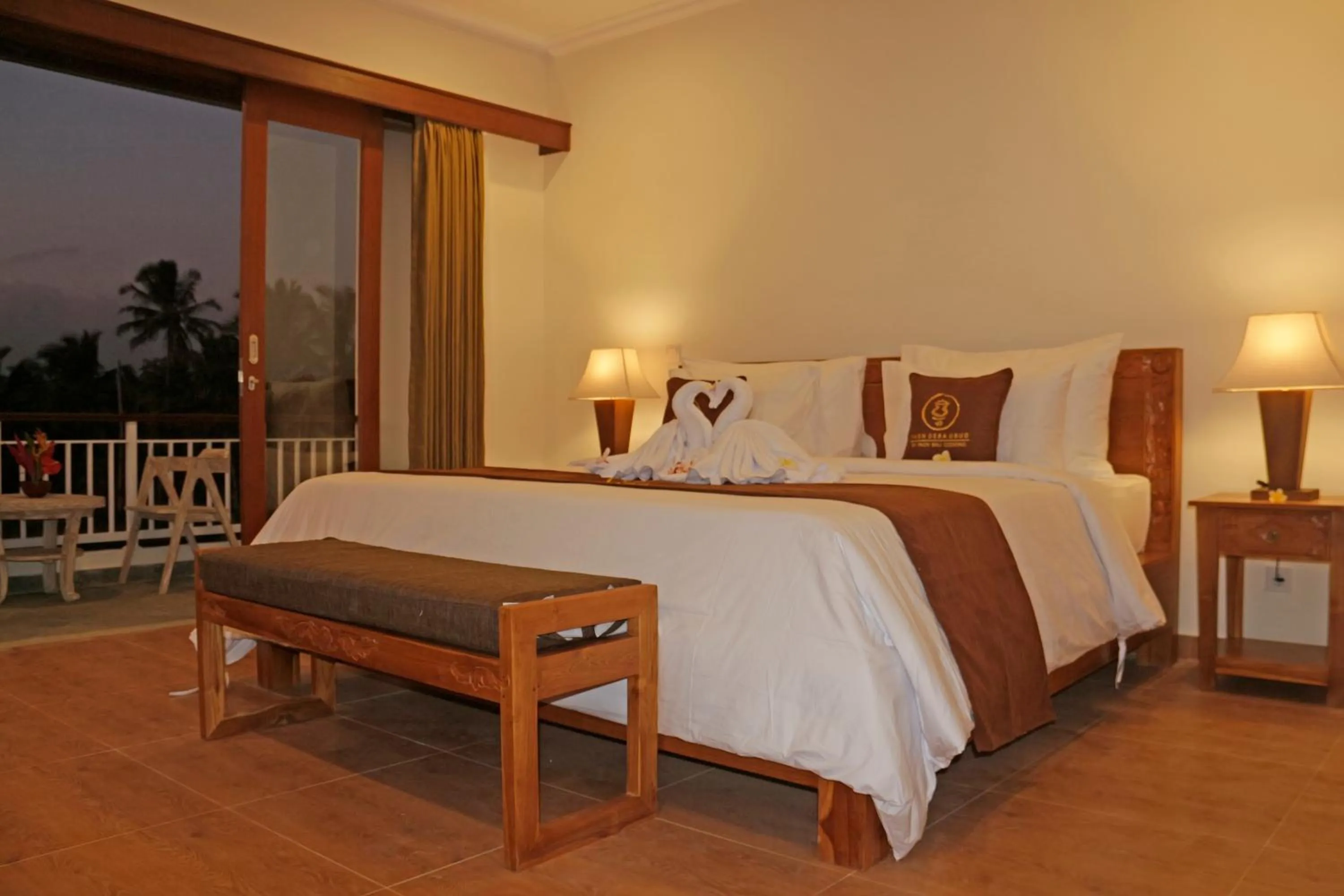 Bed in Paon Desa Ubud