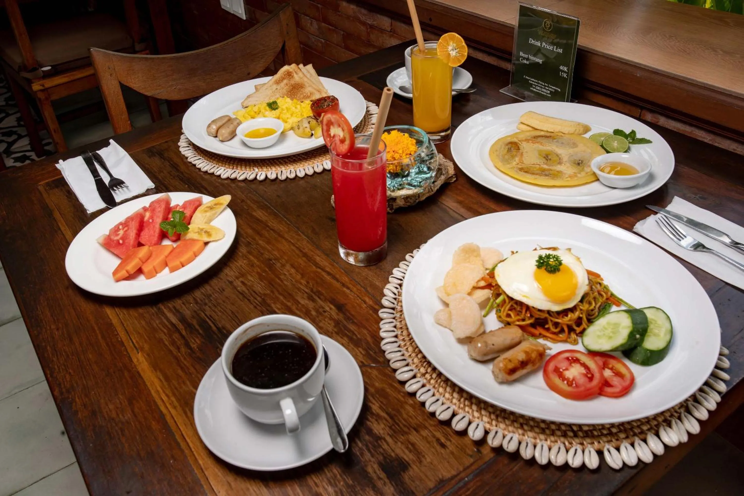 Breakfast in Paon Desa Ubud