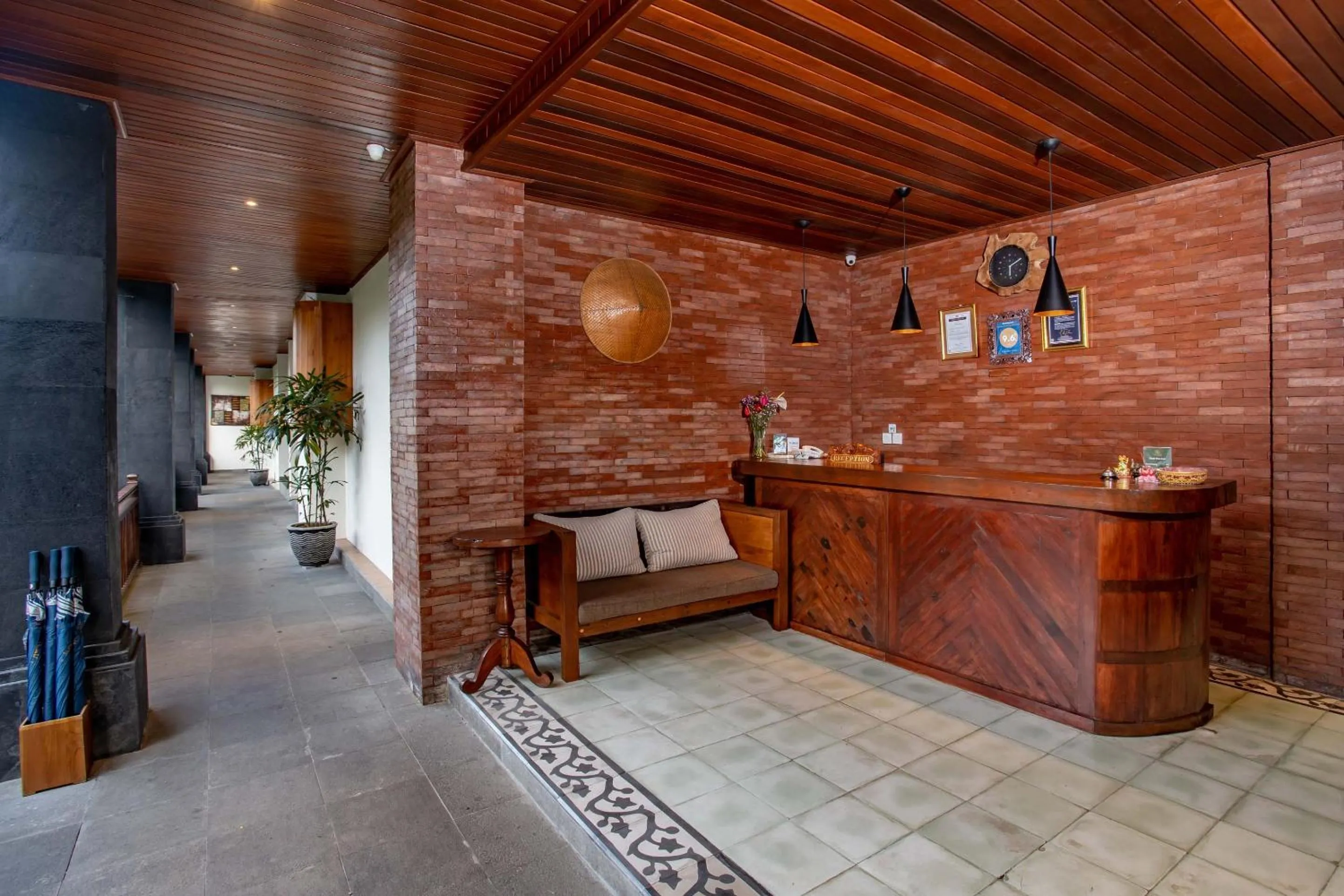 Lobby or reception in Paon Desa Ubud