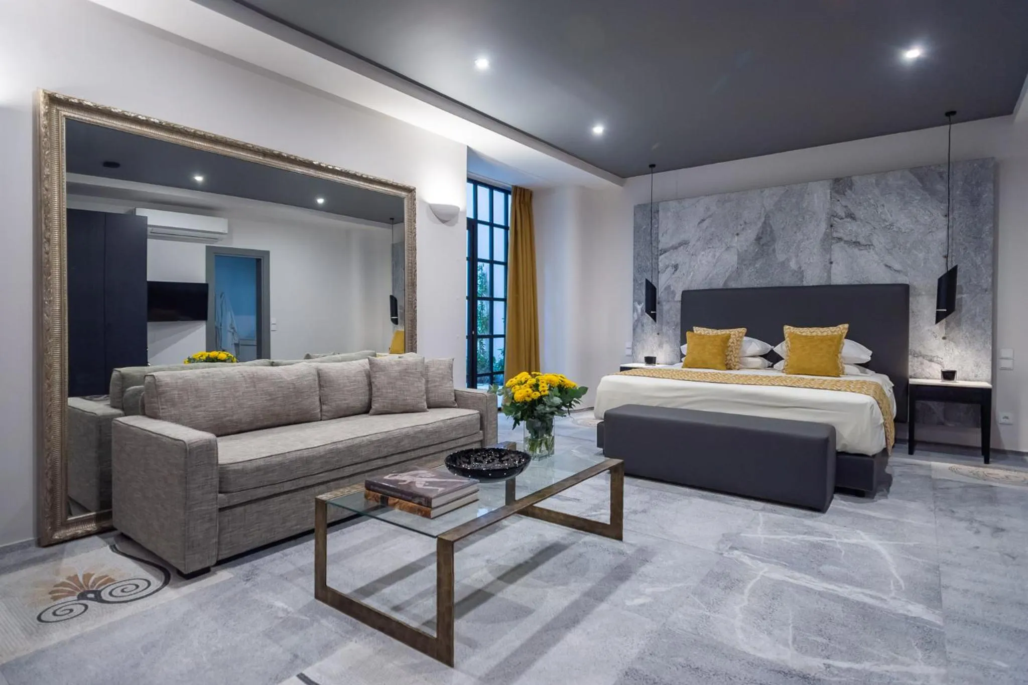 Bed in 33SolonosSuites