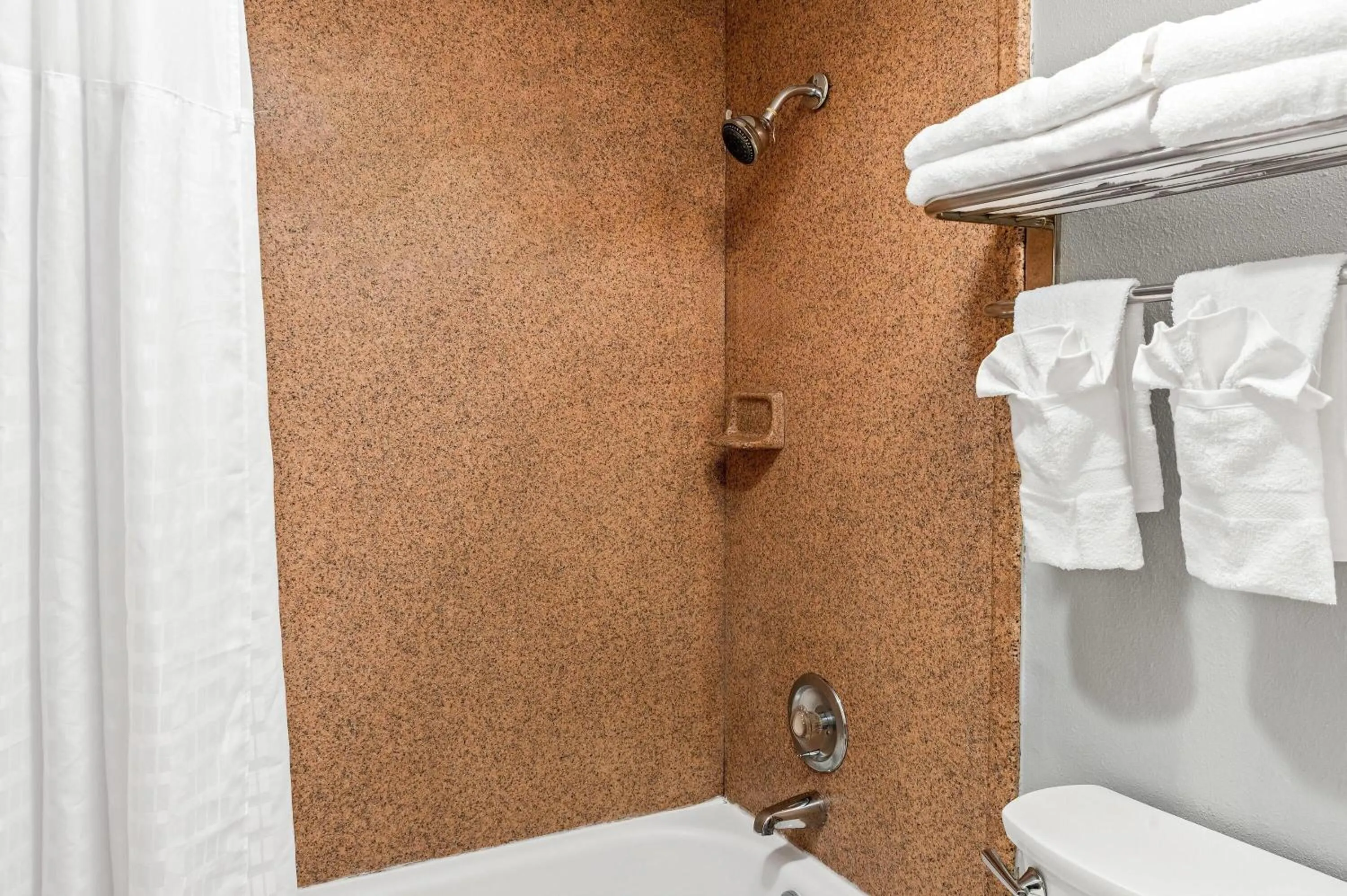 Bathroom in Travelodge by Wyndham Bloomington