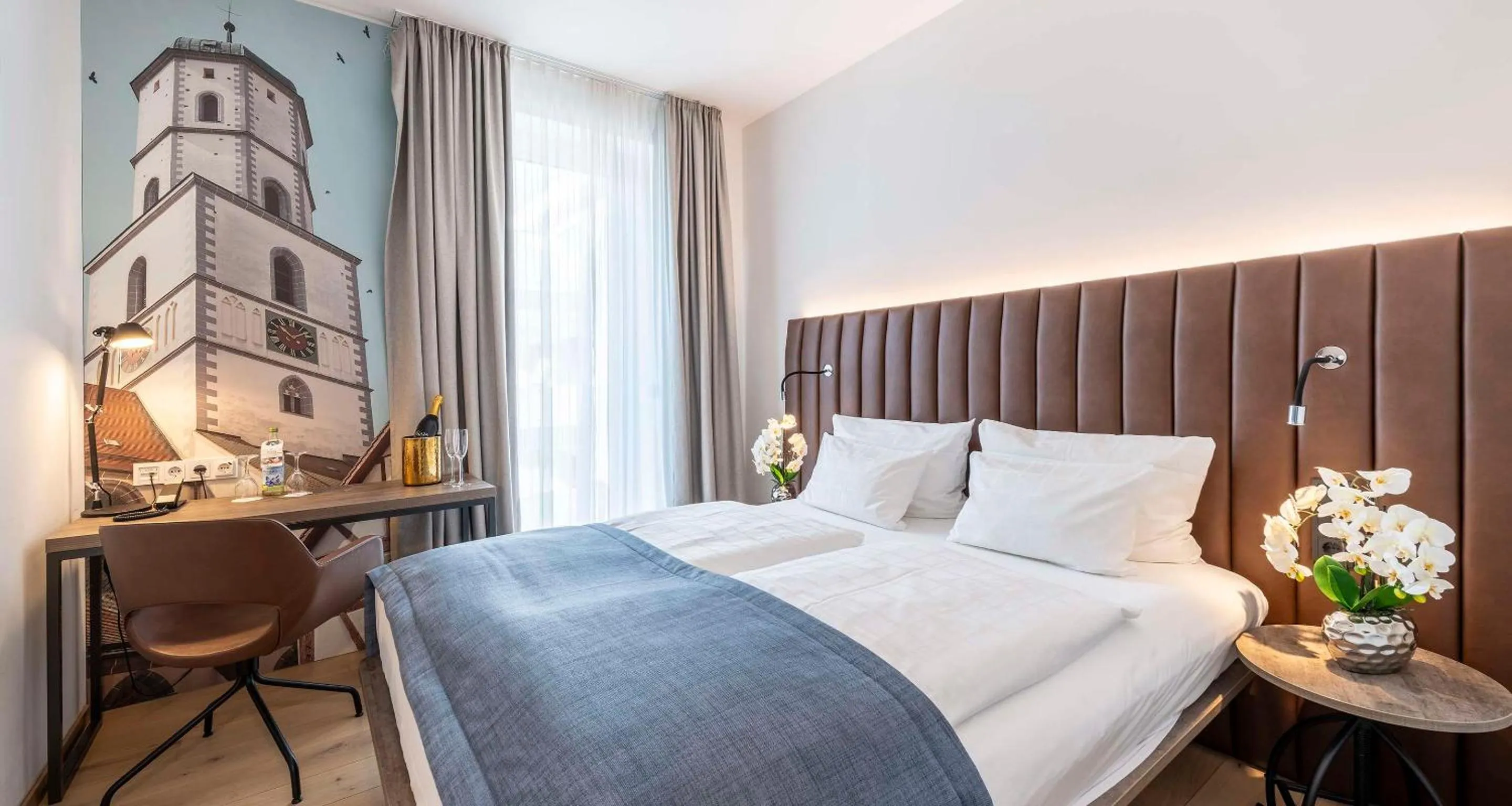 Bedroom, Bed in Aiden by Best Western Biberach
