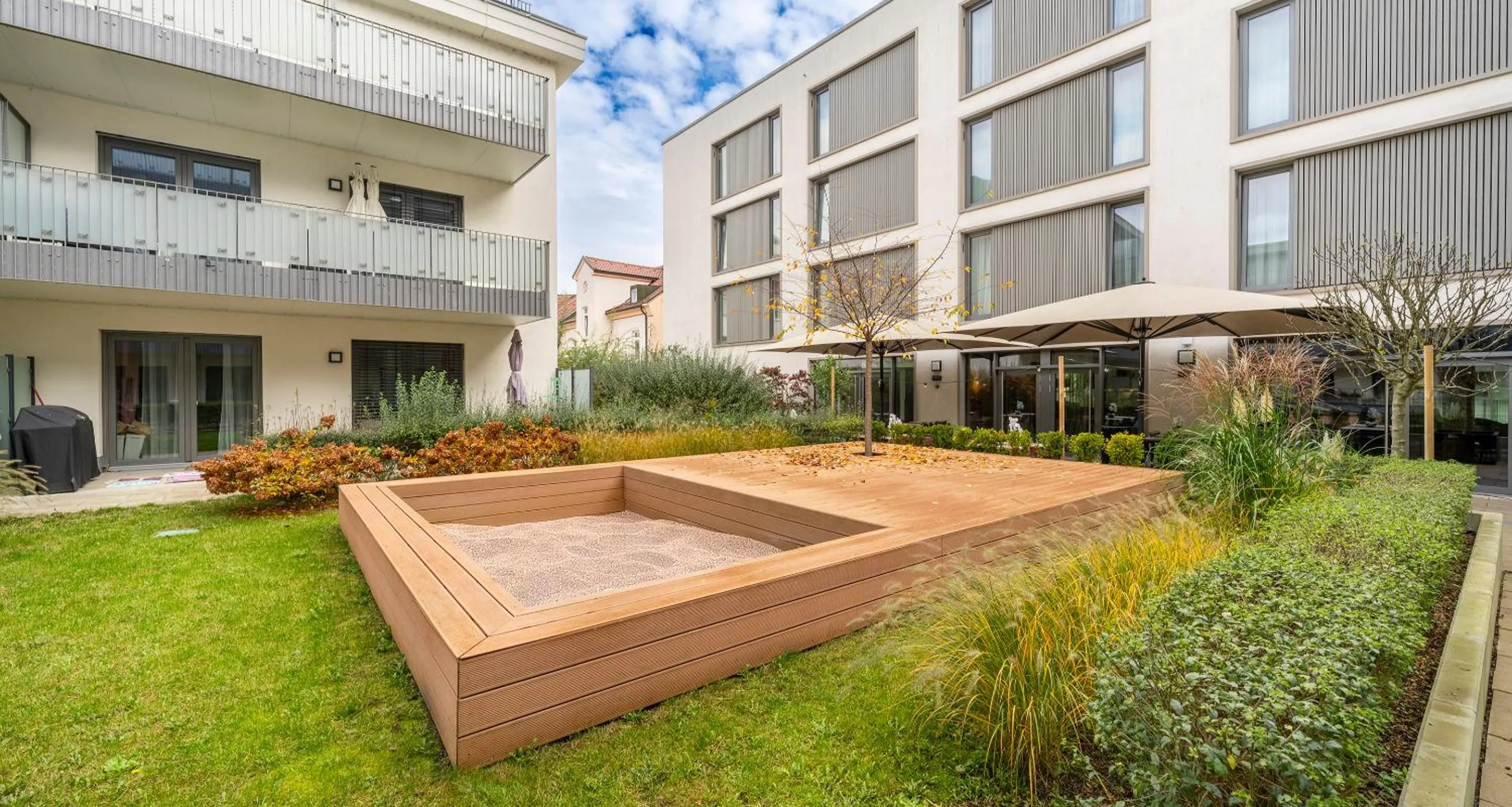 Patio in Aiden by Best Western Biberach