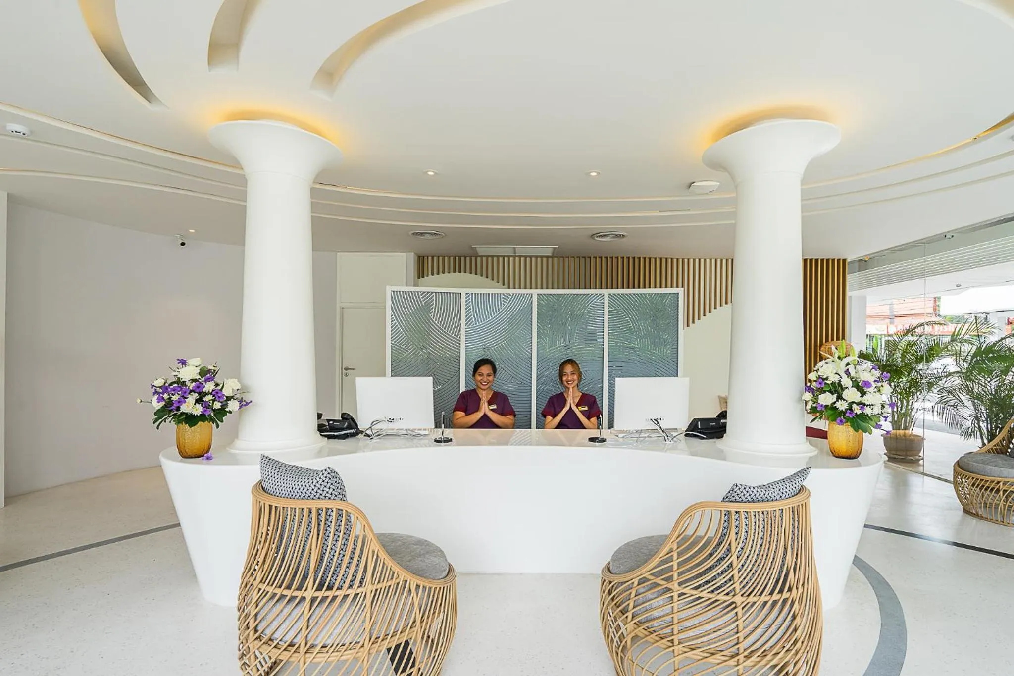 Lobby or reception in La Vida Samui