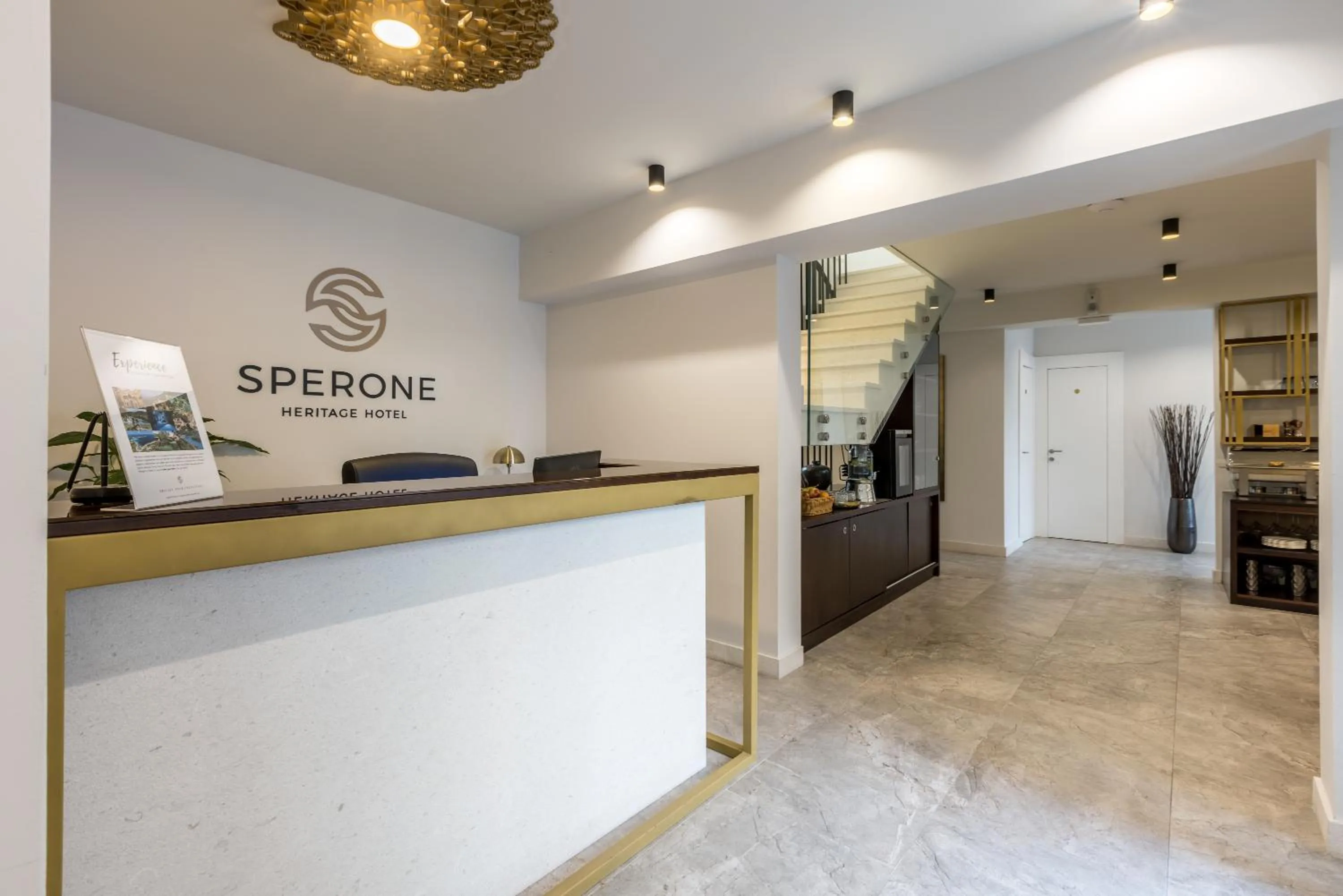 Property logo or sign in Sperone Hotel