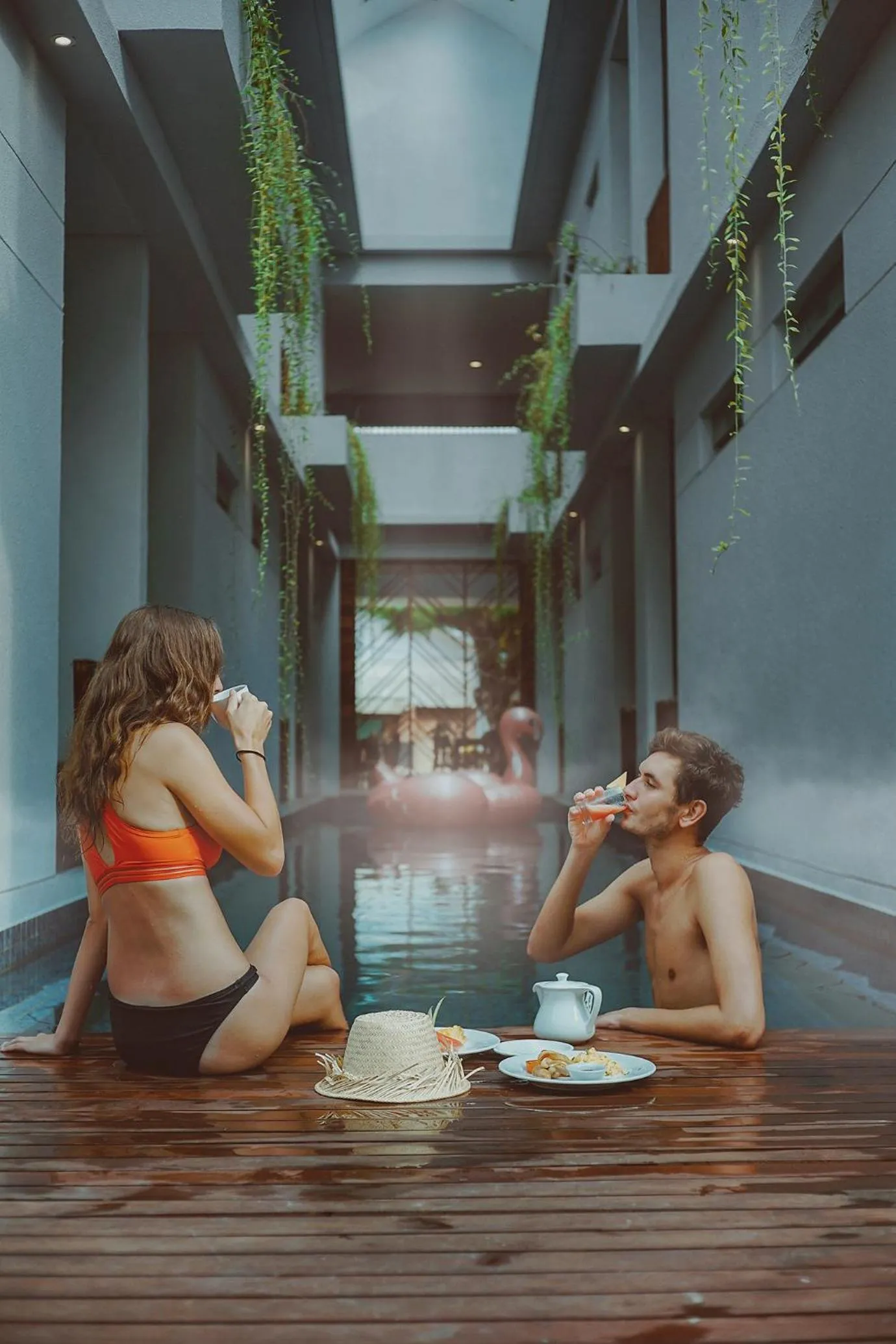 People in Gili Kama Hotel & Villa