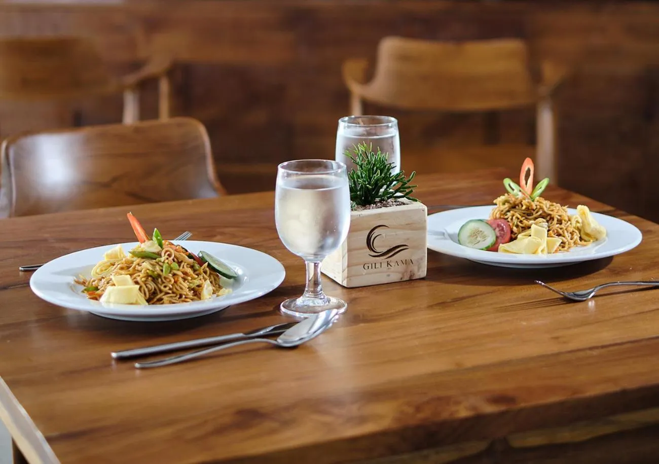 Restaurant/places to eat in Gili Kama Hotel & Villa