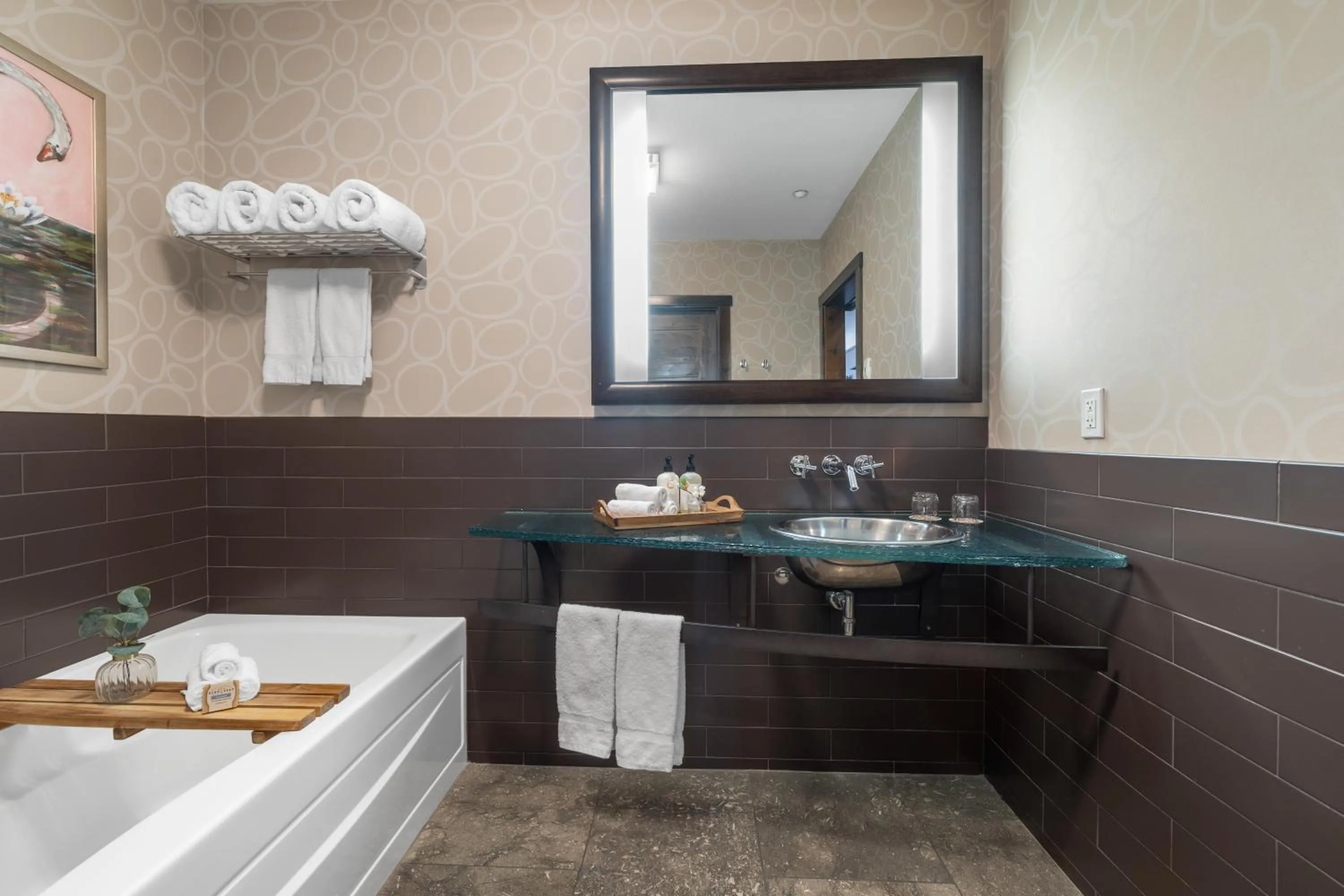 Bathroom in Oxford Hotel Bend