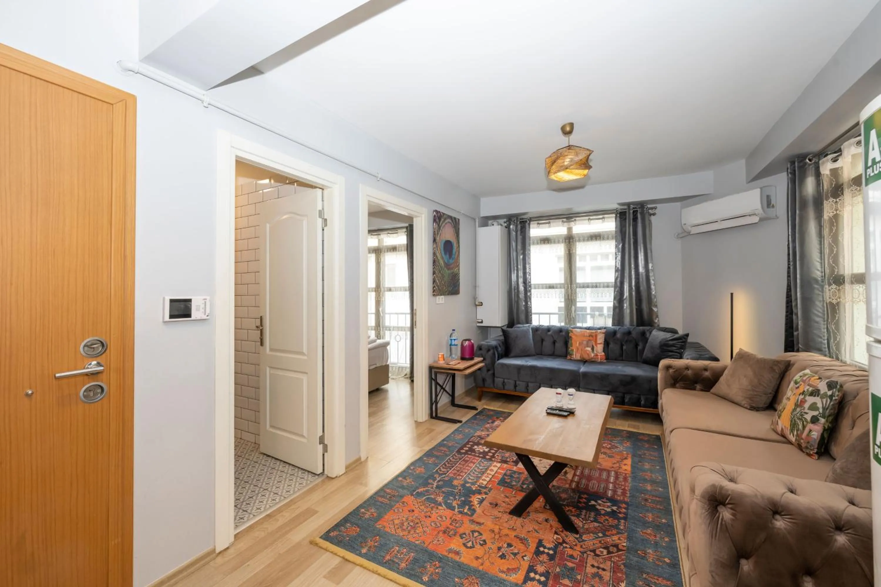 Living room in Dorne Suite Taksim Hotel