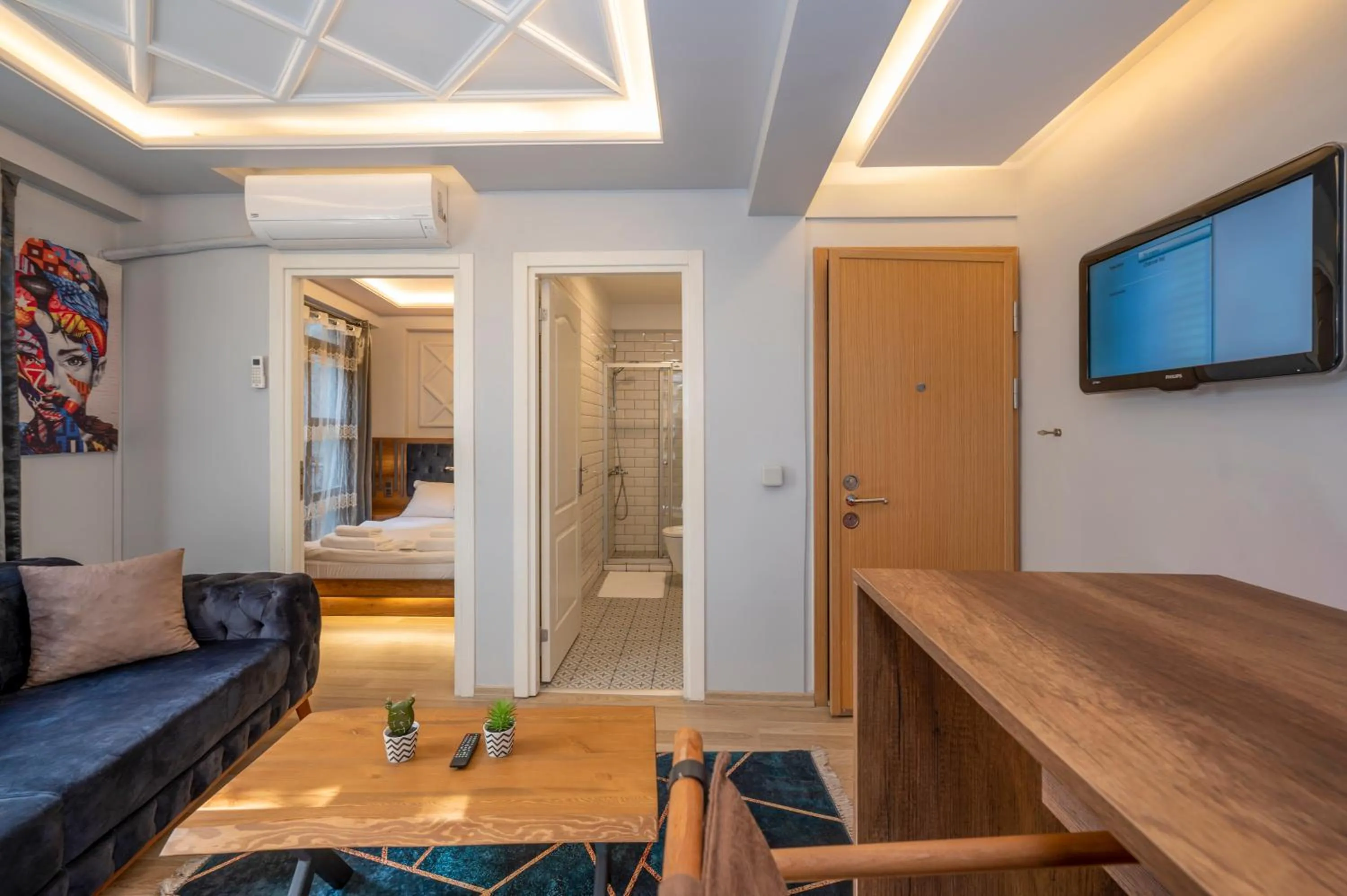 Living room in Dorne Suite Taksim Hotel