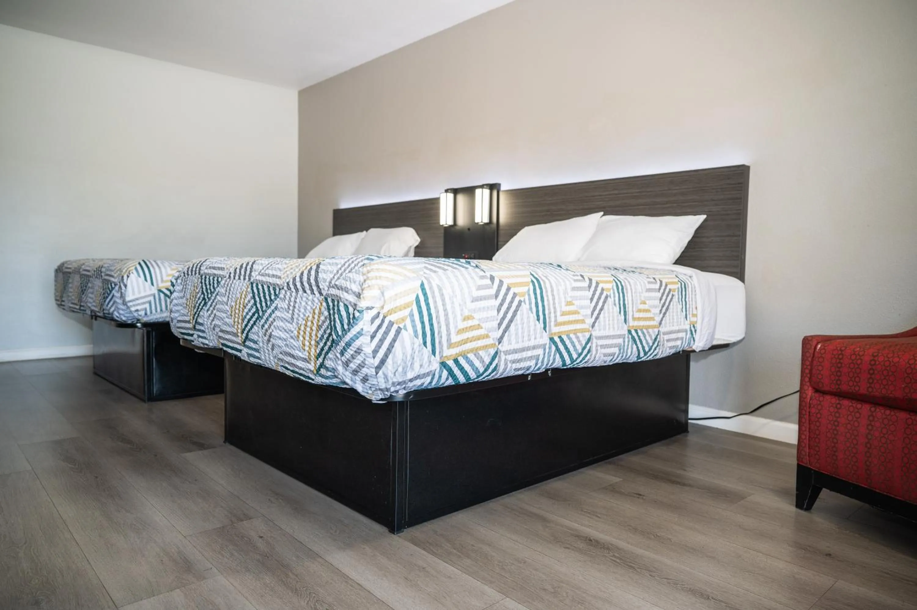 Bedroom, Bed in Motel 6 Soledad, CA