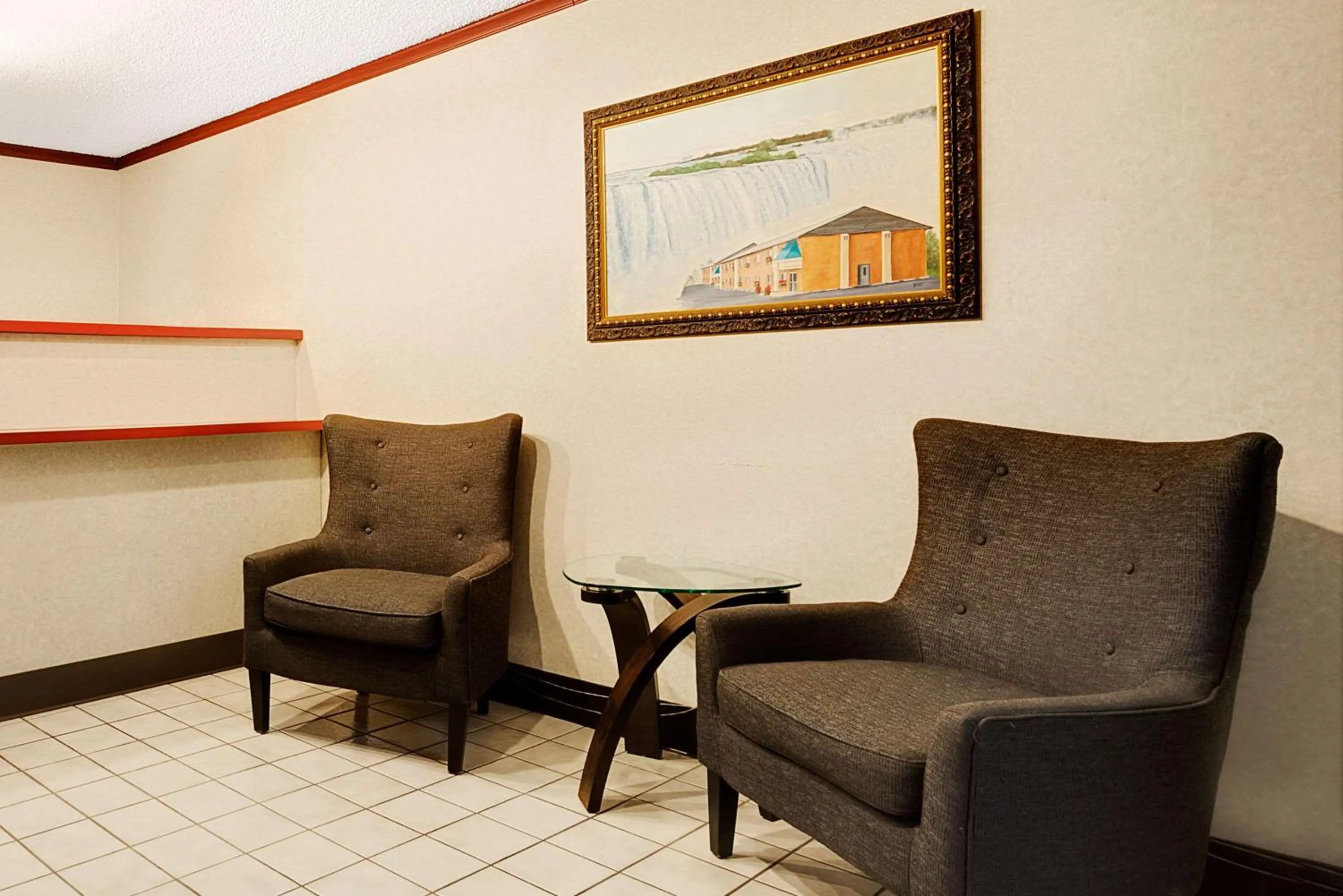 Lobby or reception, Seating Area in Super 8 by Wyndham Kenmore/Buffalo/Niagara Falls Area