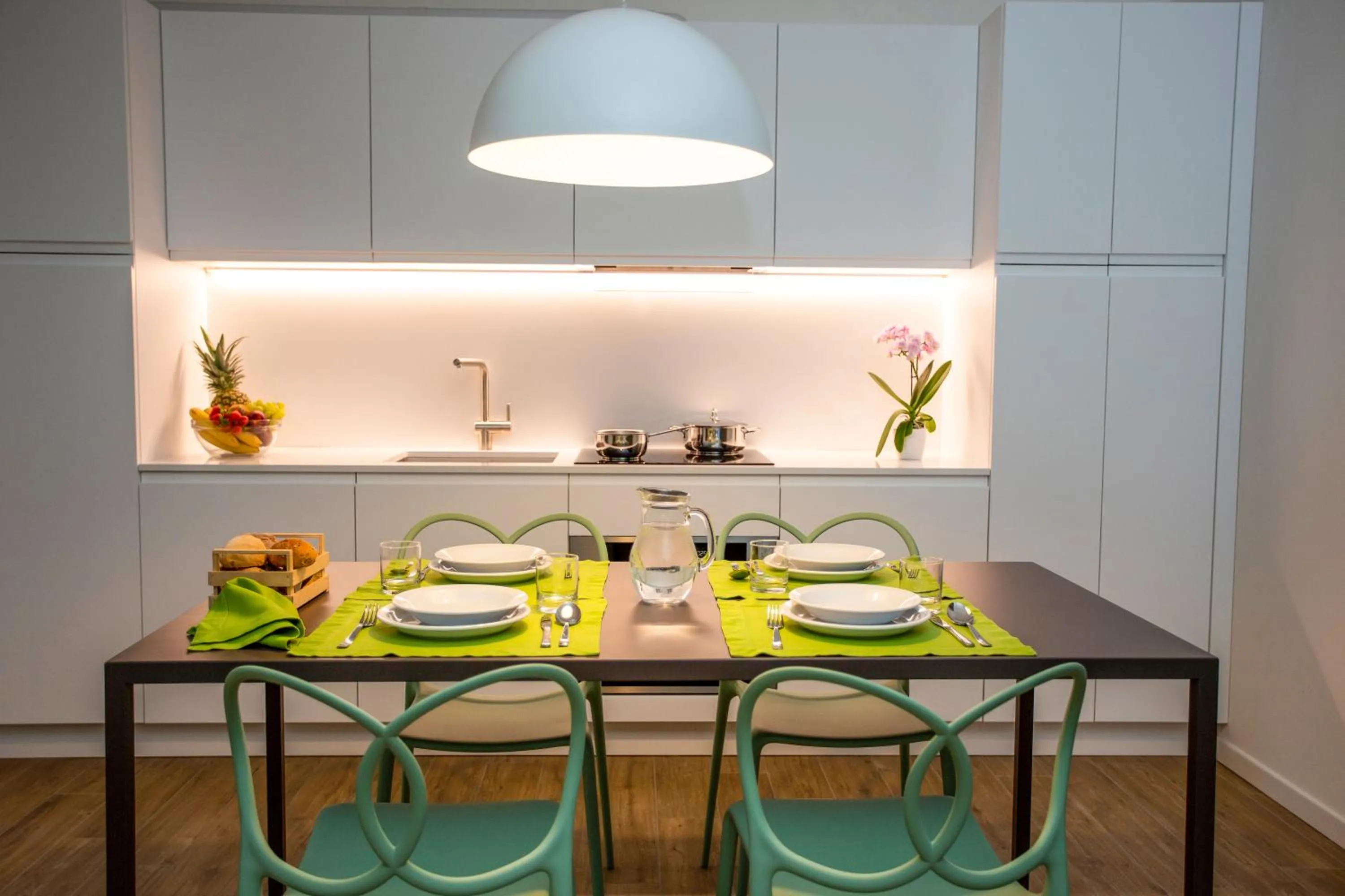 Kitchen or kitchenette in Residenza Olivo