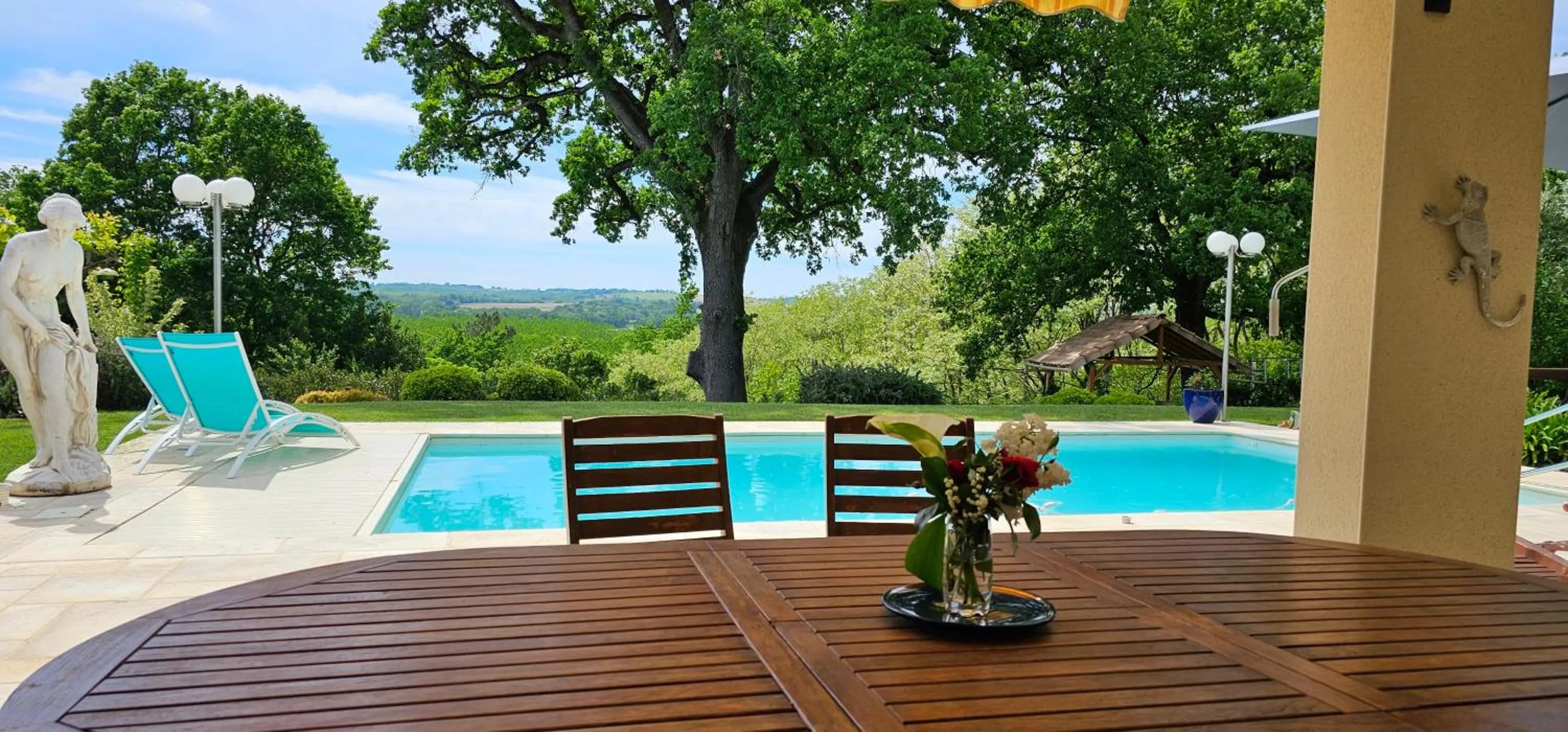 Swimming pool in La Chênaie