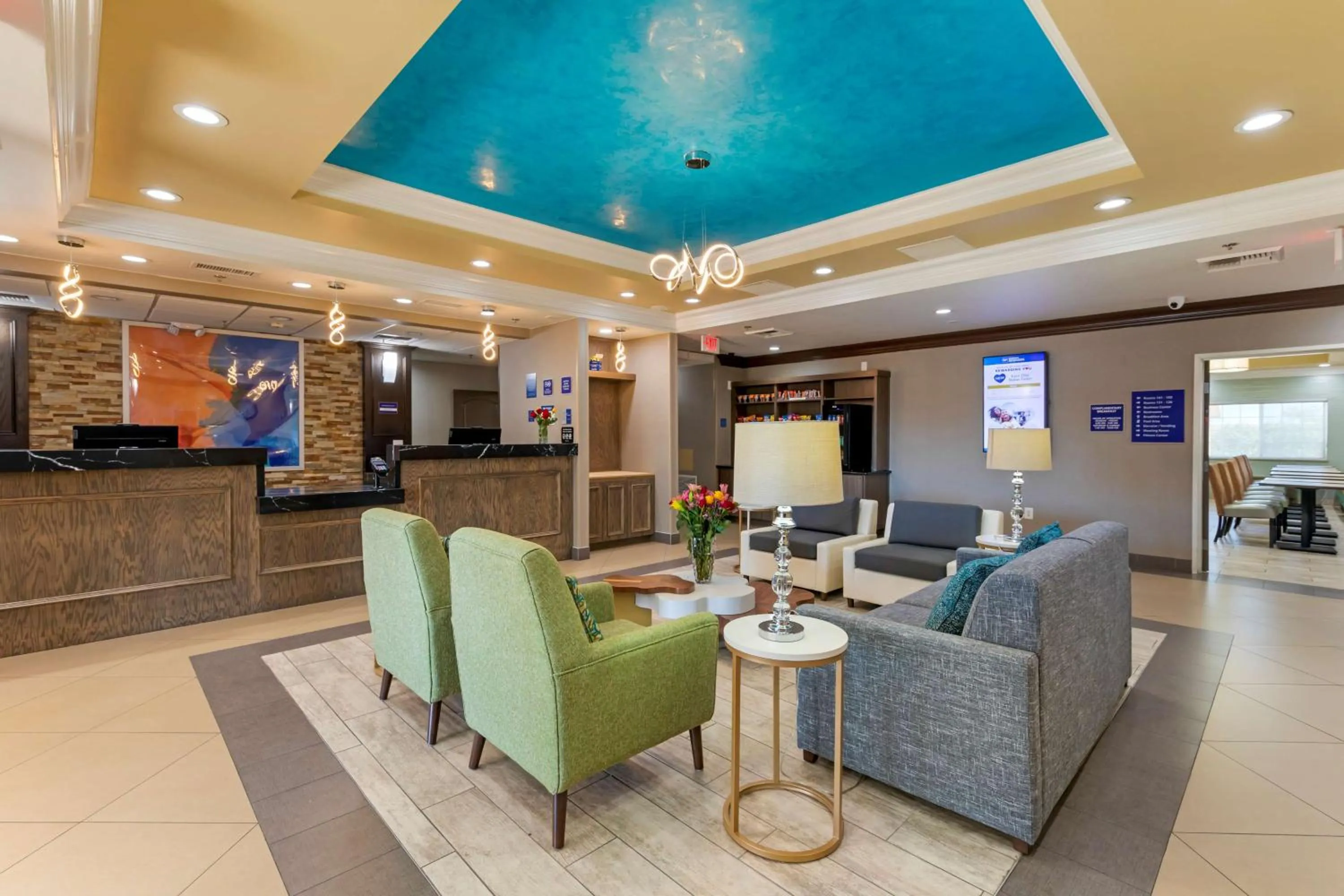 Lobby or reception in Best Western Plus Wasco Inn & Suites