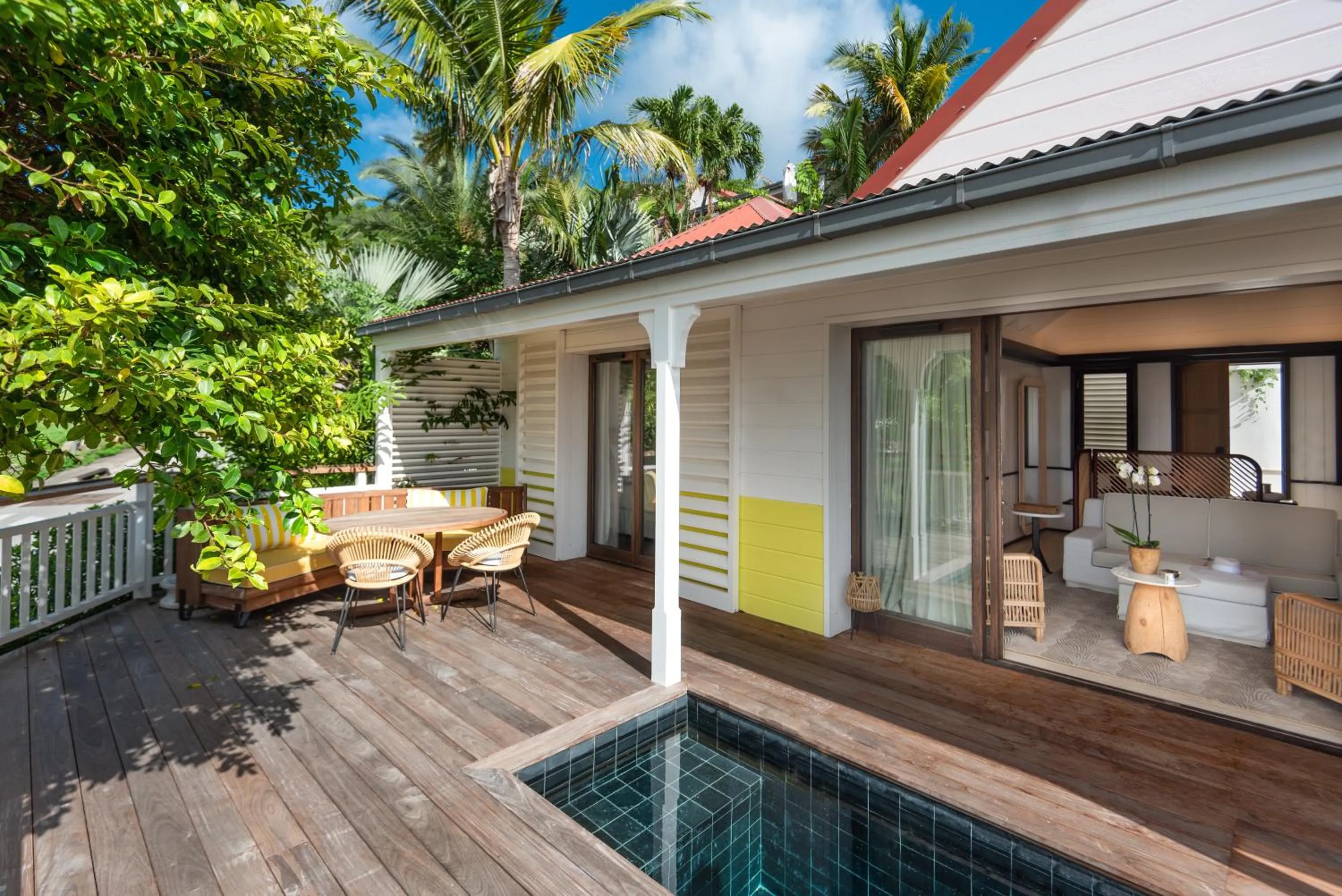 Photo of the whole room in Hôtel Barrière Le Carl Gustaf St Barth