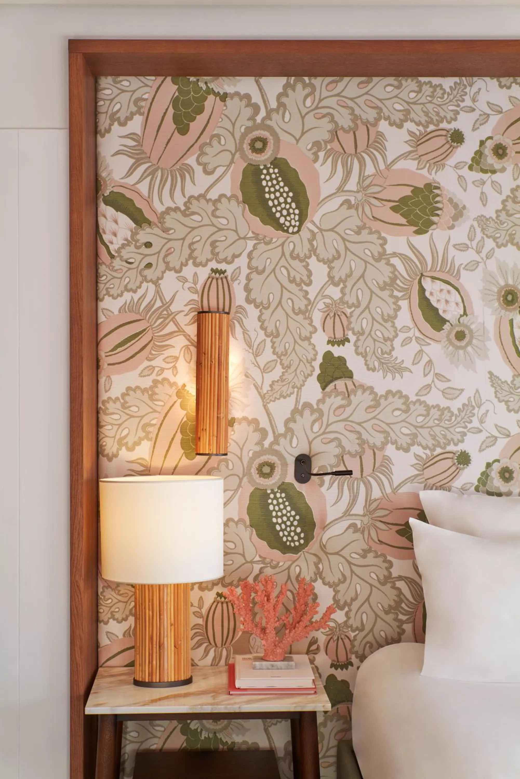 Decorative detail in Hôtel Barrière Le Carl Gustaf St Barth