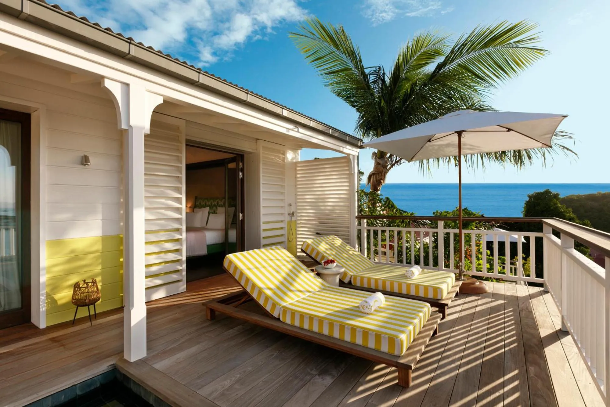 Balcony/Terrace in Hôtel Barrière Le Carl Gustaf St Barth