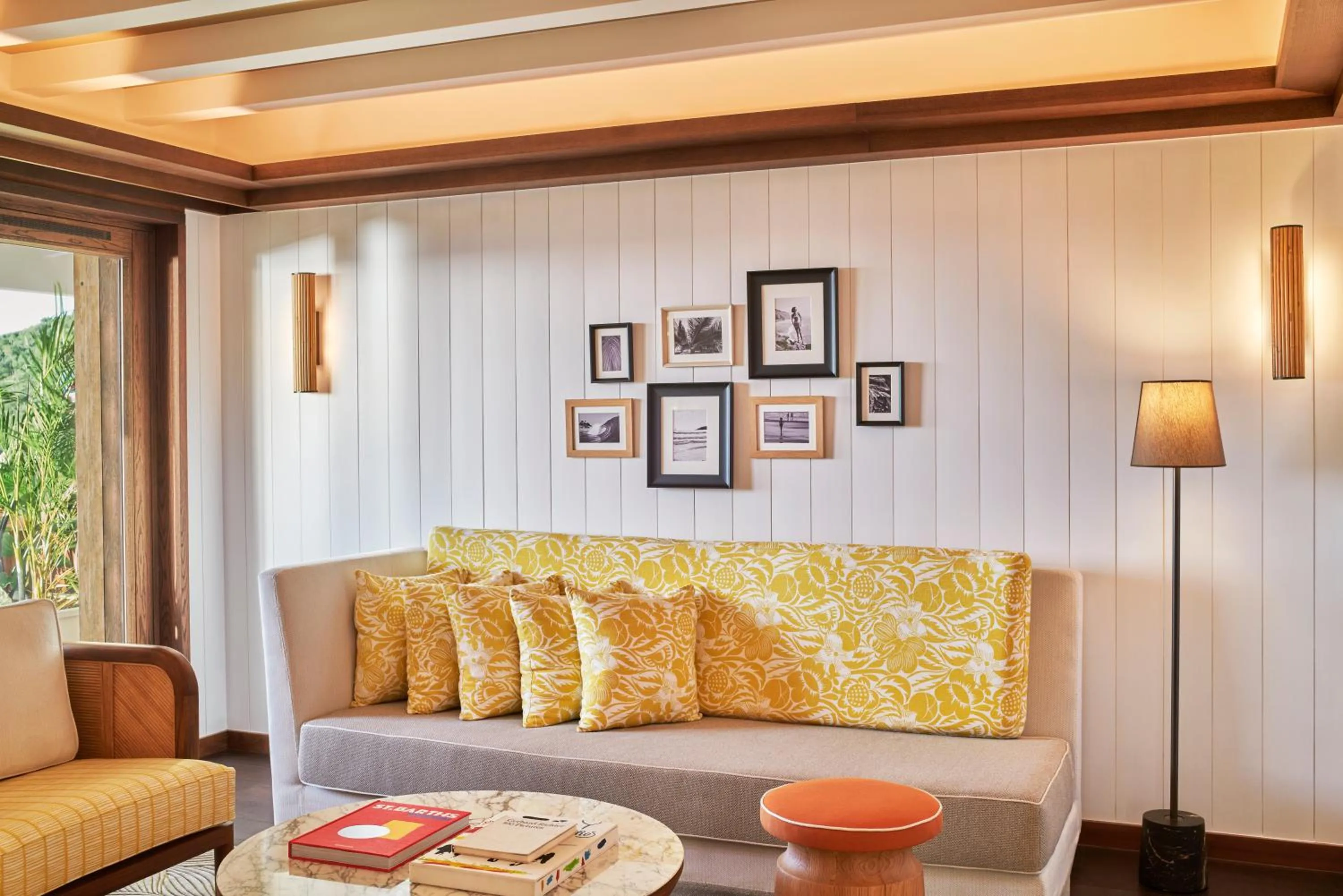 Living room in Hôtel Barrière Le Carl Gustaf St Barth