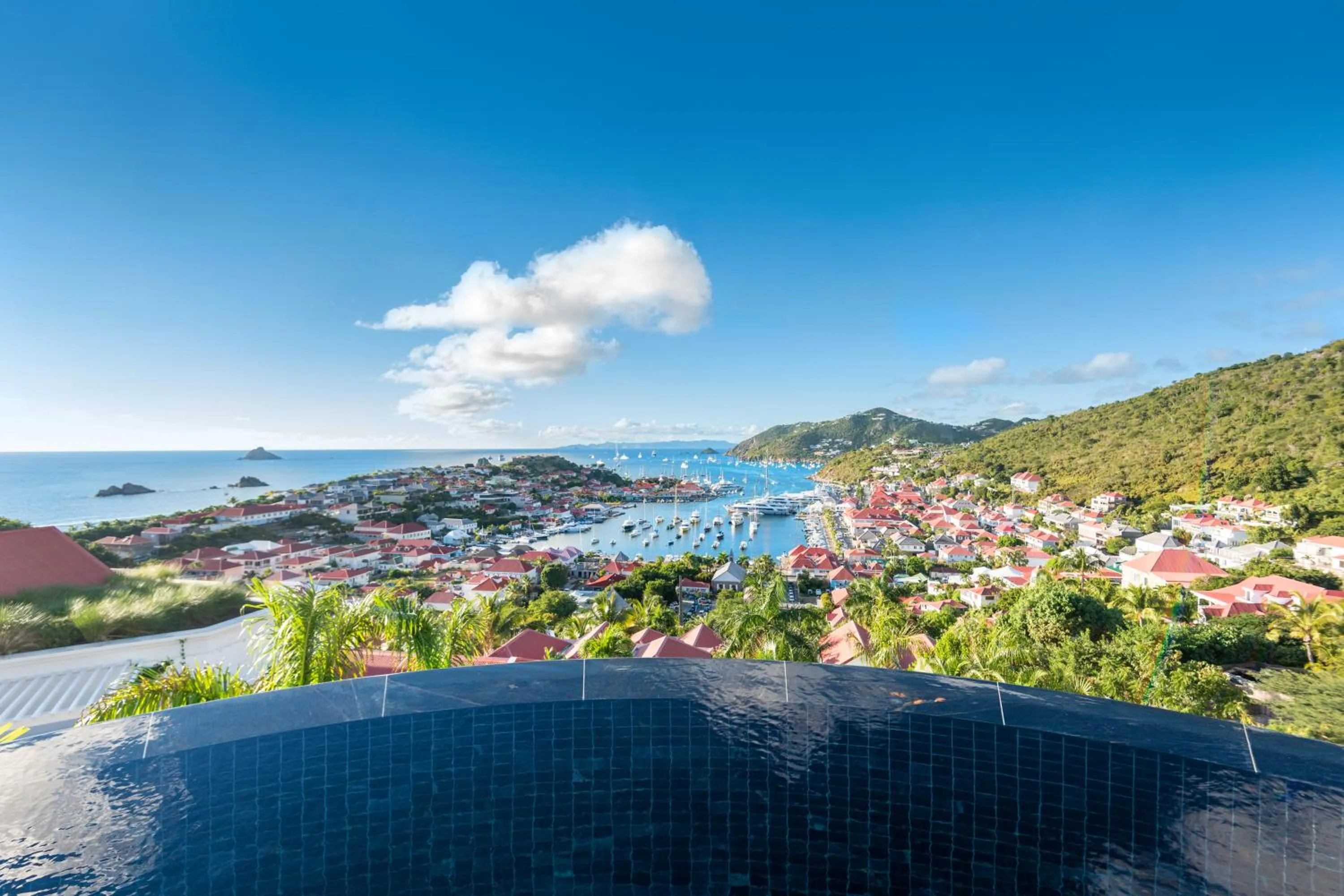 Natural landscape in Hôtel Barrière Le Carl Gustaf St Barth