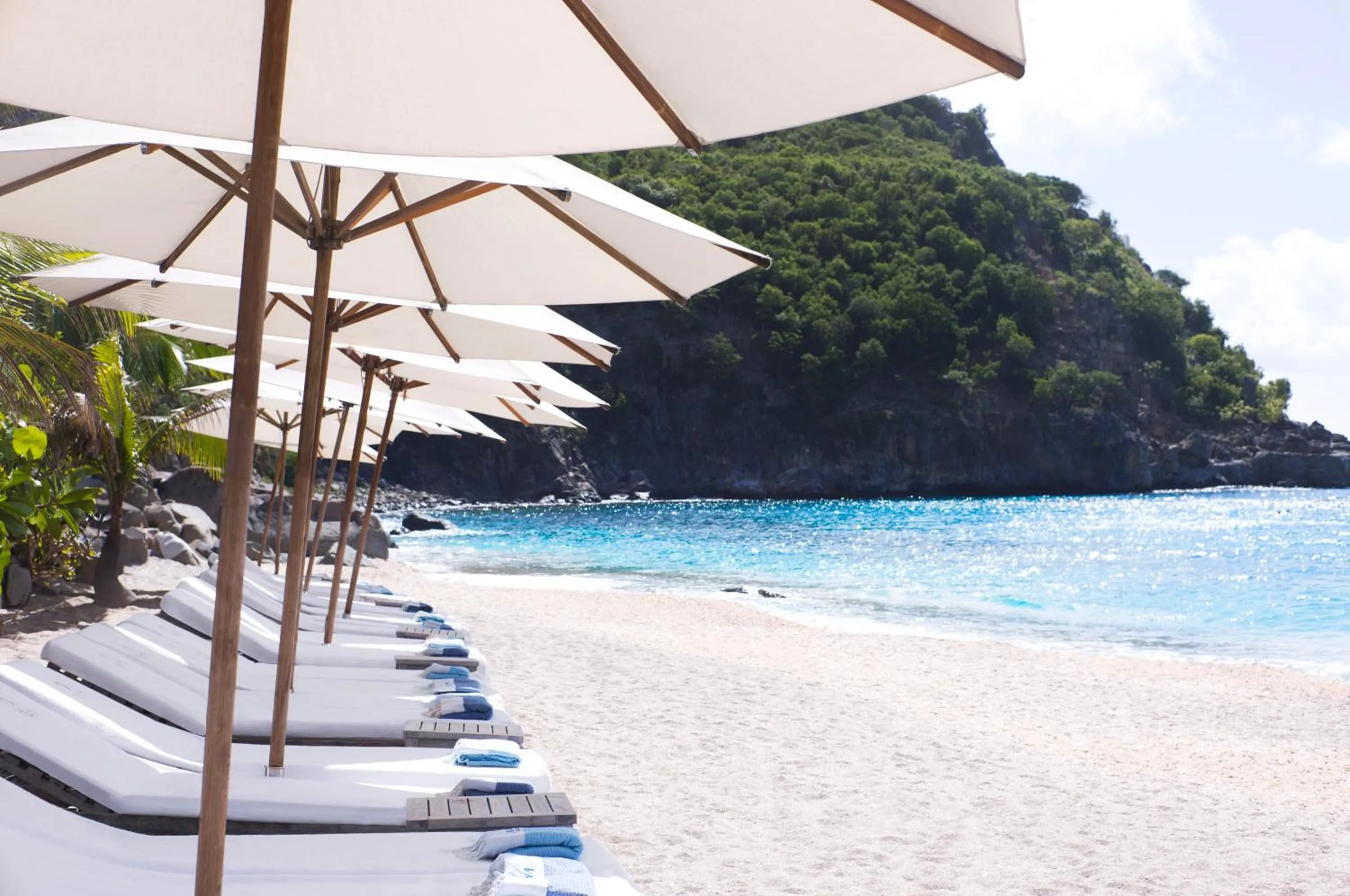 Beach in Hôtel Barrière Le Carl Gustaf St Barth