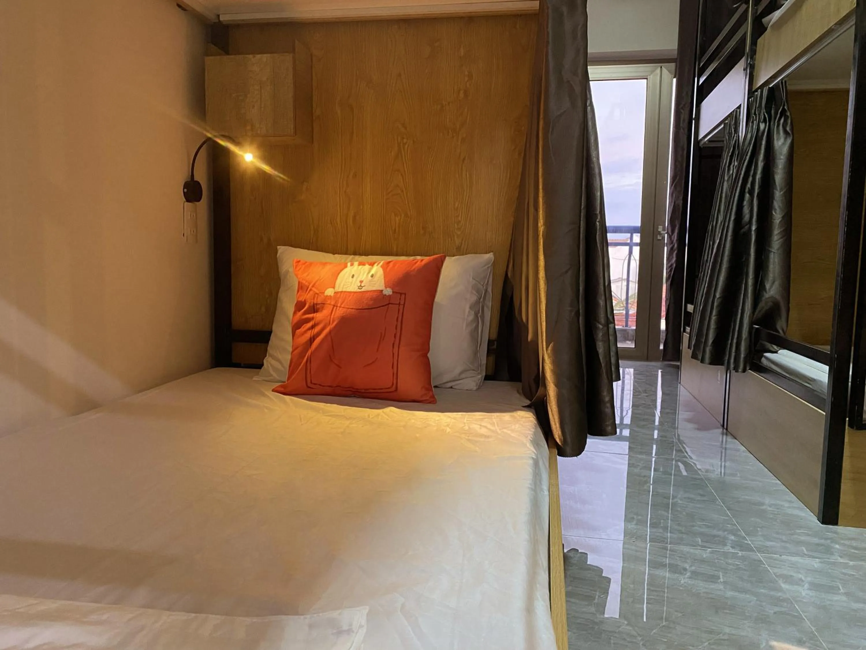 Bed in Silk and Sea Hotel