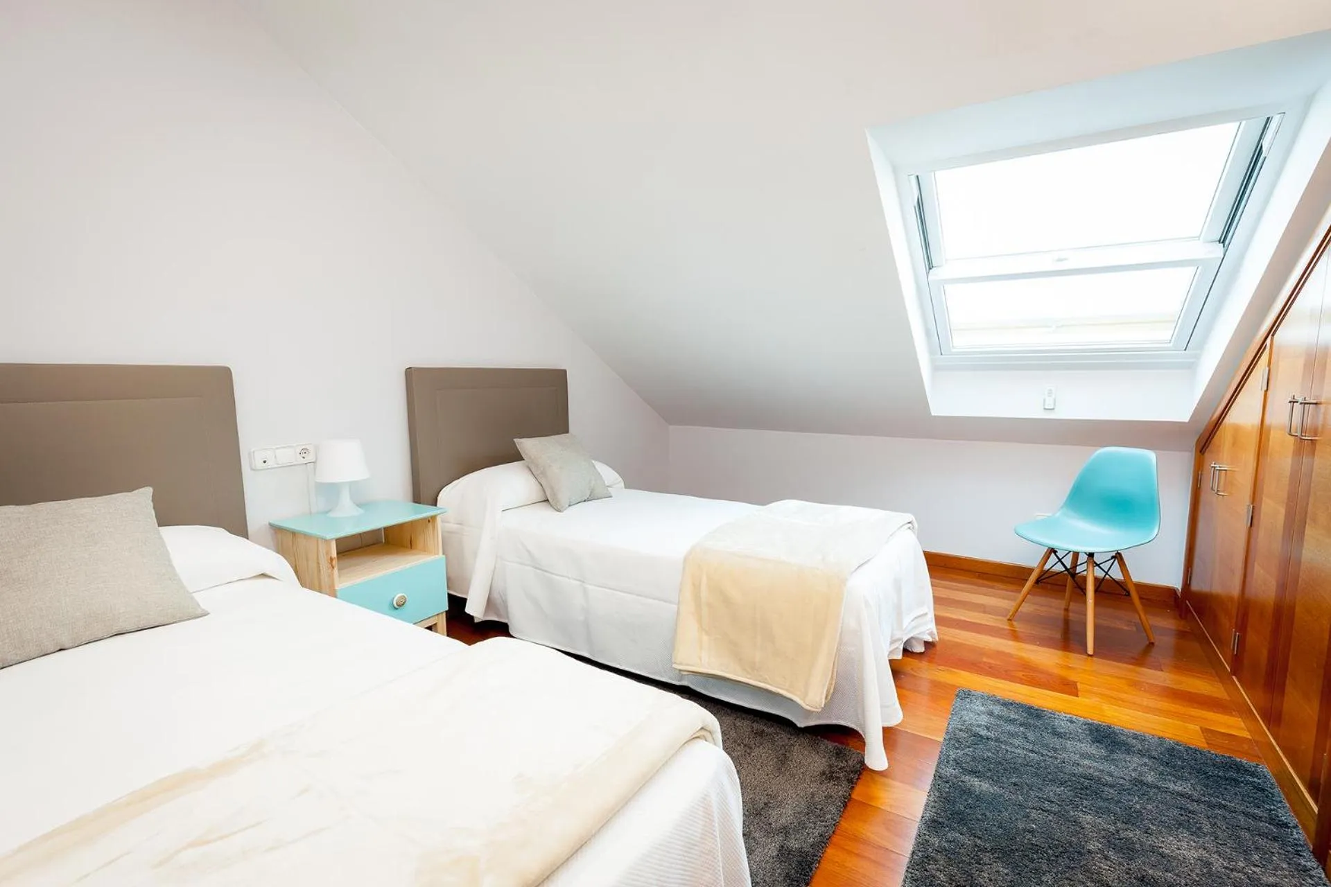 Bed in Apartamentos Villa Zoila Baiona