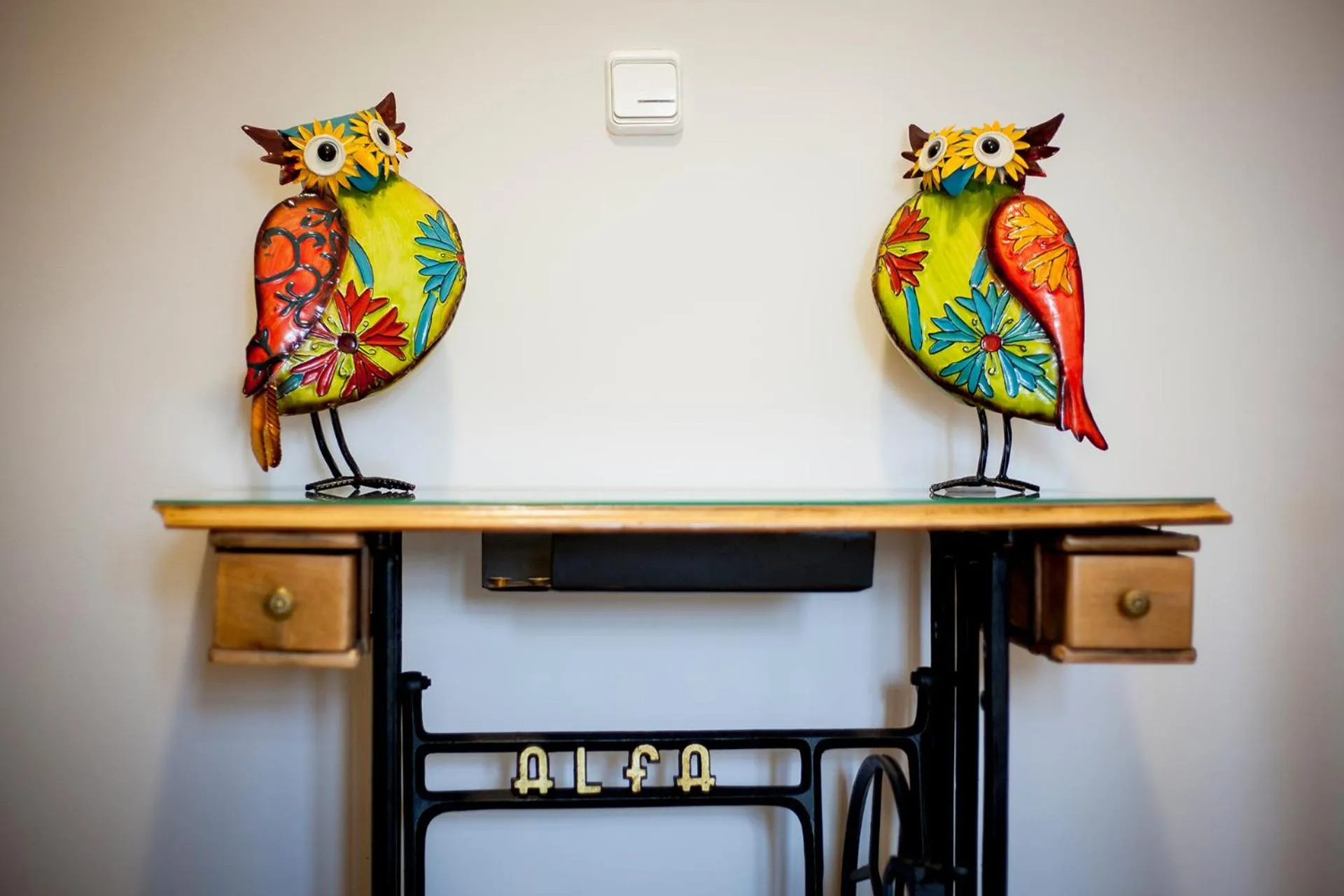 Decorative detail in Apartamentos Villa Zoila Baiona