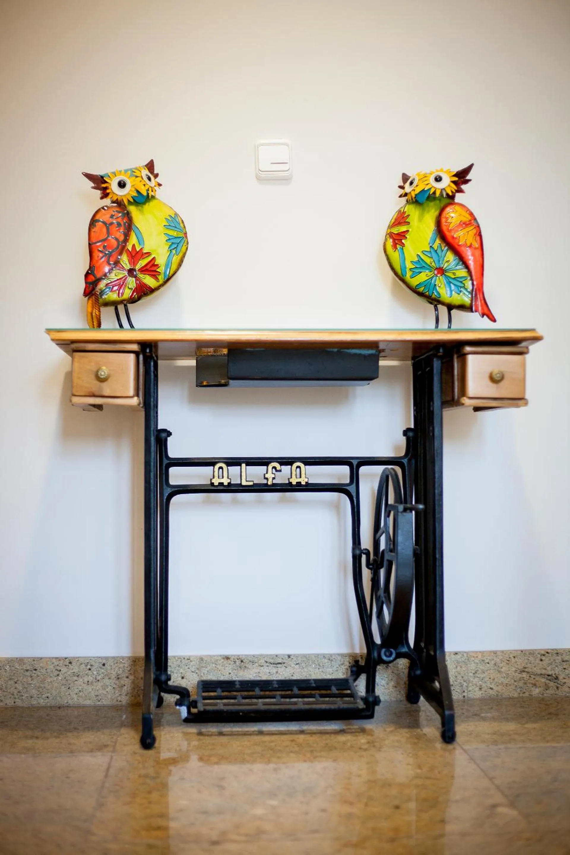 Decorative detail in Apartamentos Villa Zoila Baiona