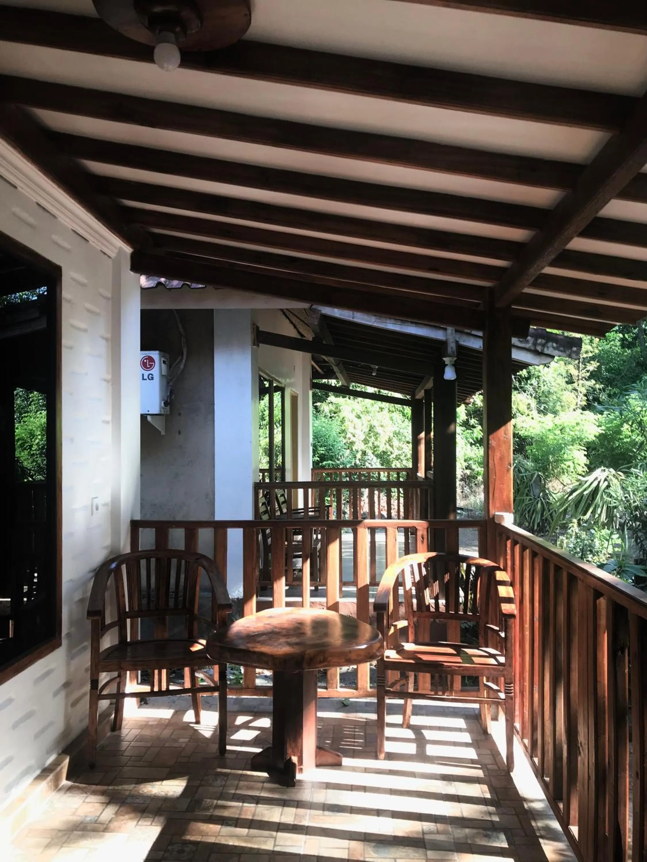Balcony/Terrace in Pondok Wisata Gili Lampu