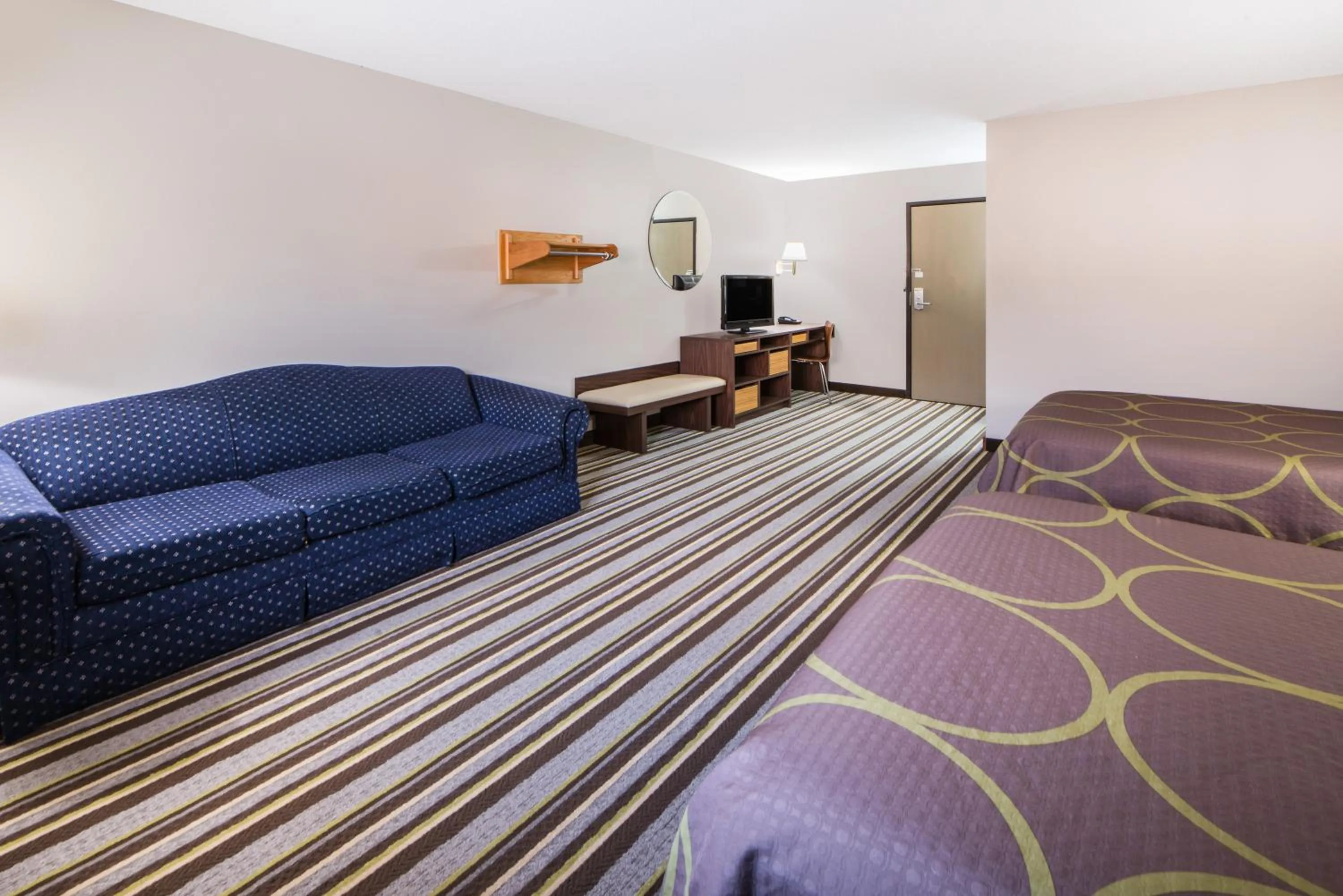 Bed in Super 8 by Wyndham Nevada