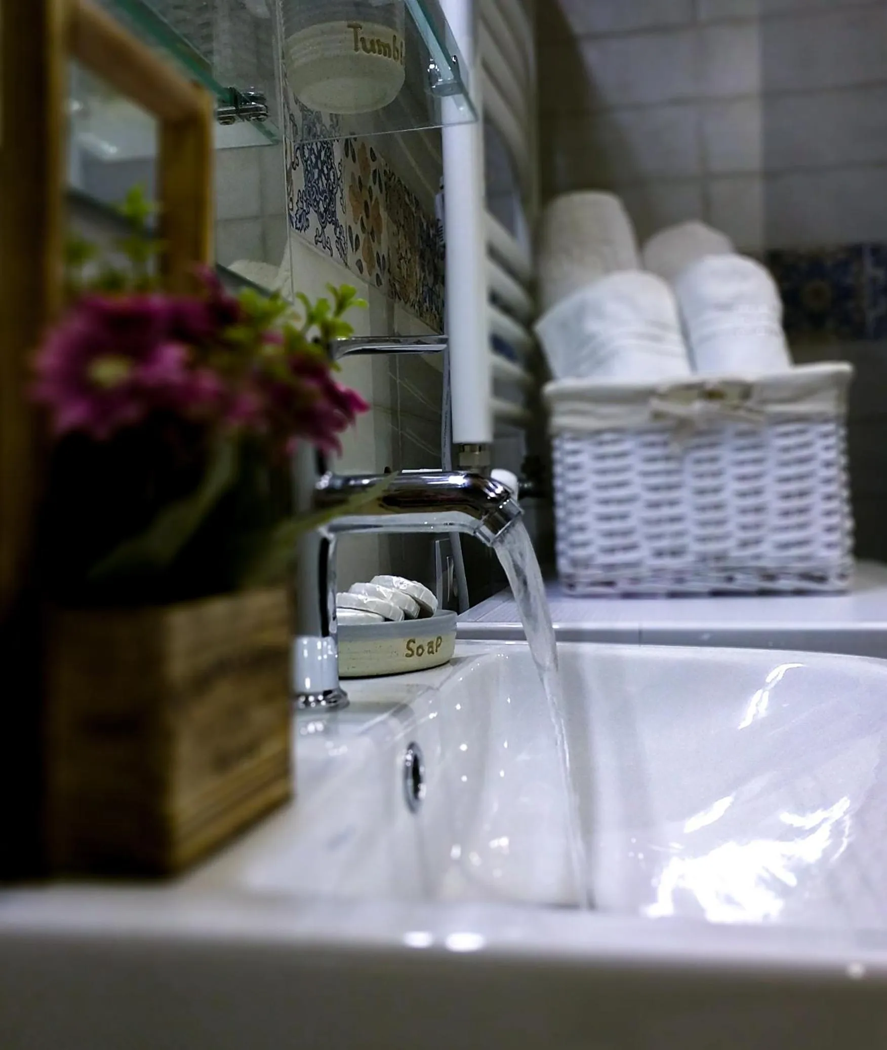 Bathroom in Cozy Studios on Freedom Square