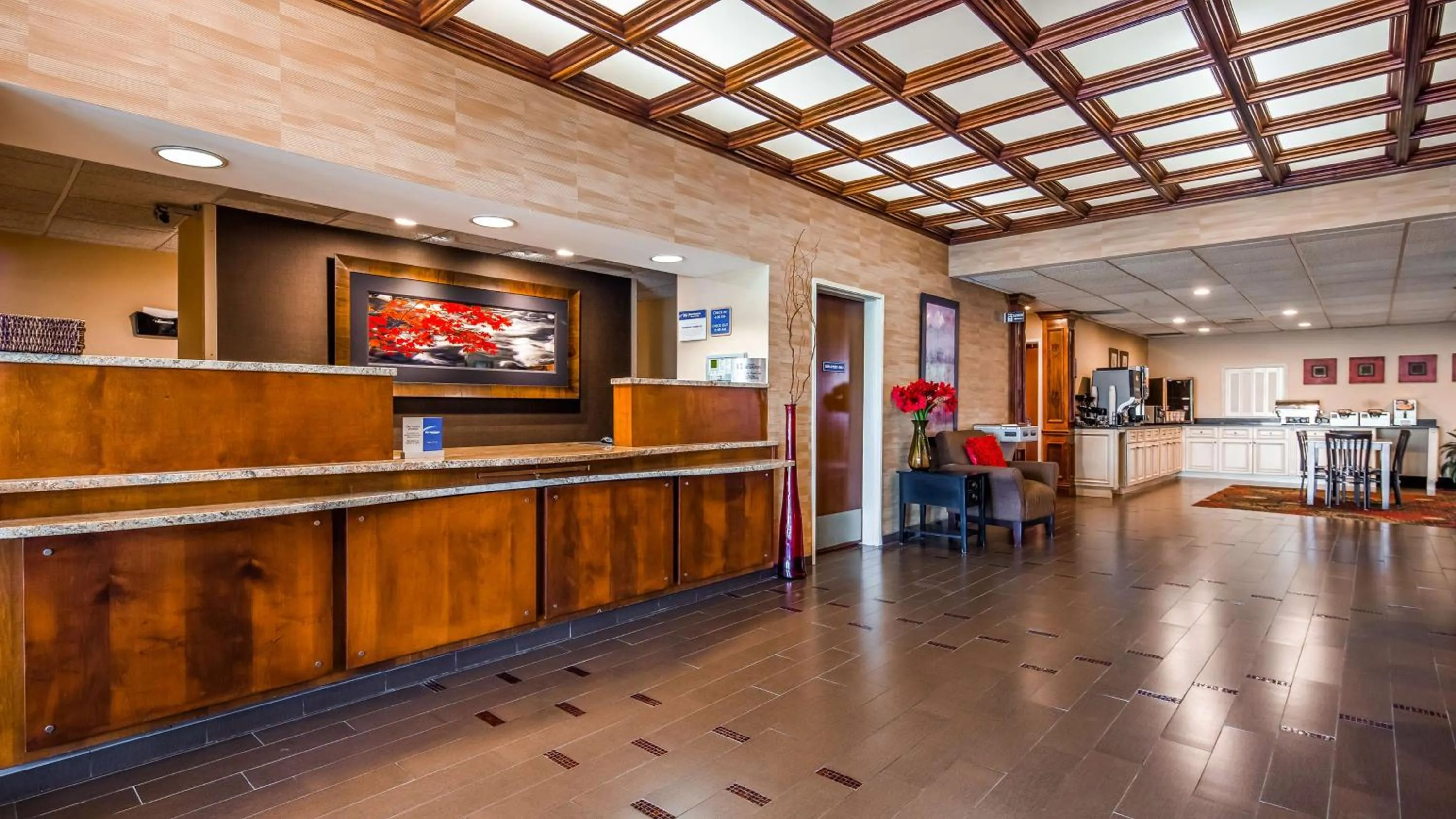 Lobby or reception in Best Western Plus Brandywine Inn & Suites