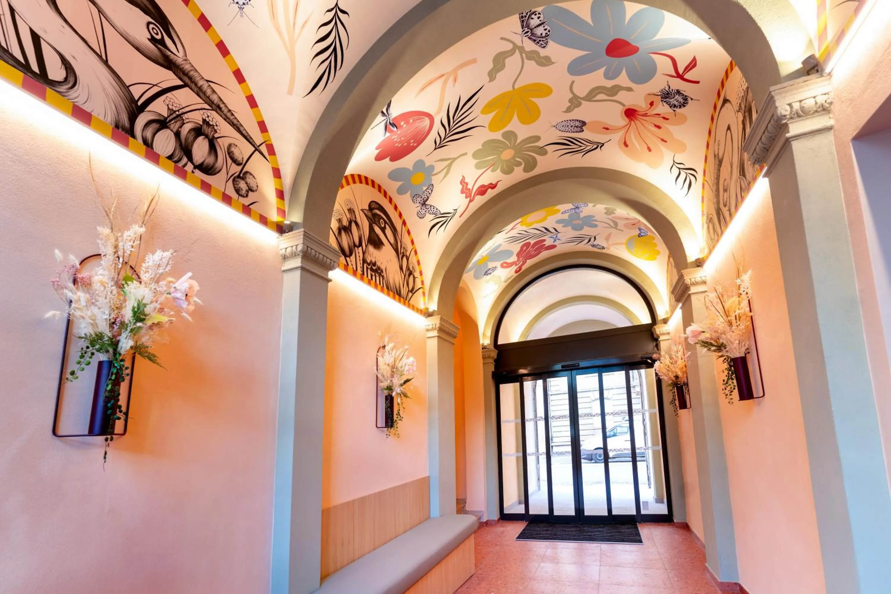 Decorative detail in Ibis Styles Strasbourg Centre République