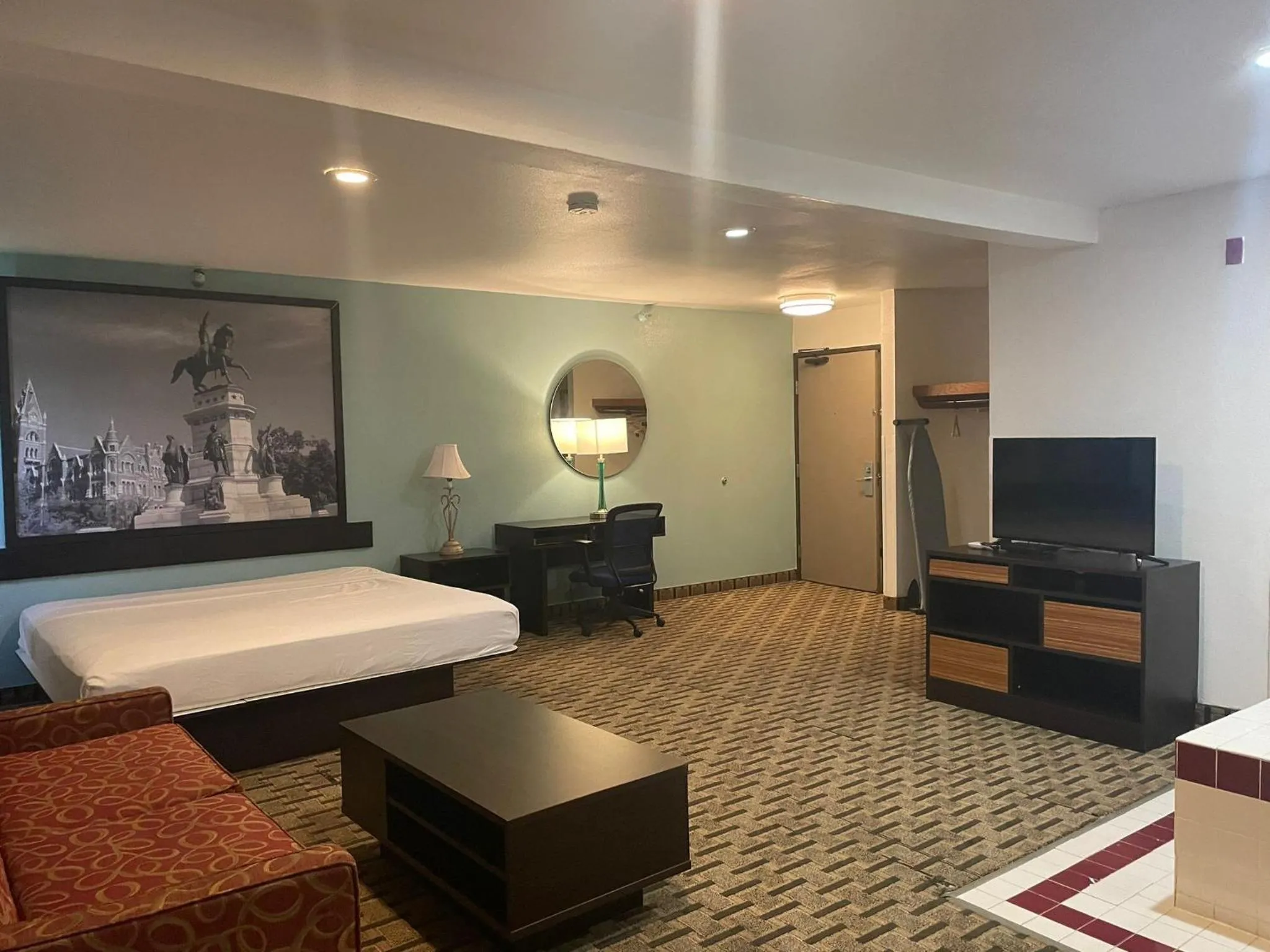 Bed in Super 8 by Wyndham Lynchburg VA