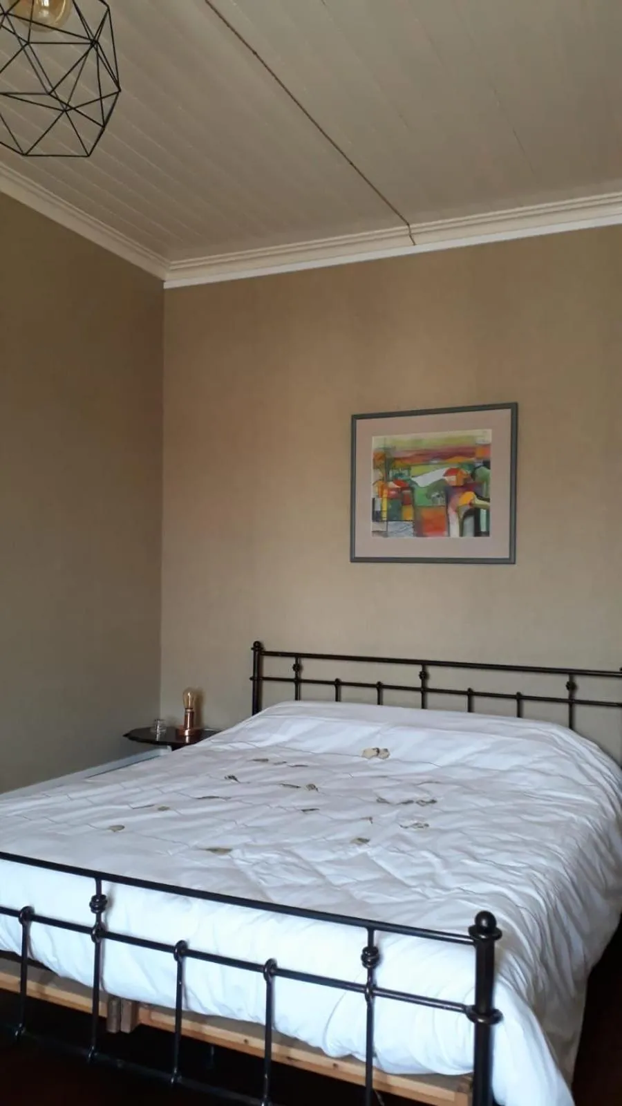 Bed in La Maison du Notaire - Chambre d'Hôtes - Huisdieren welkom