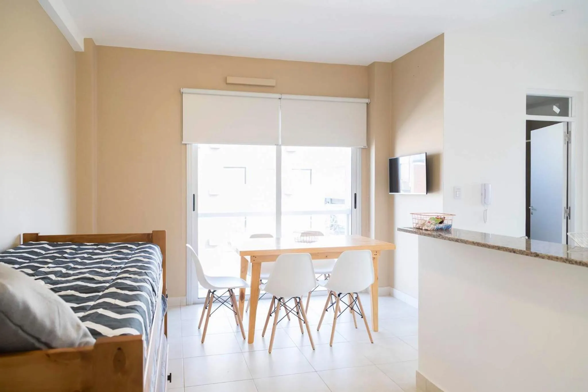 Seating area in DEL SOL Apartamentos Salta