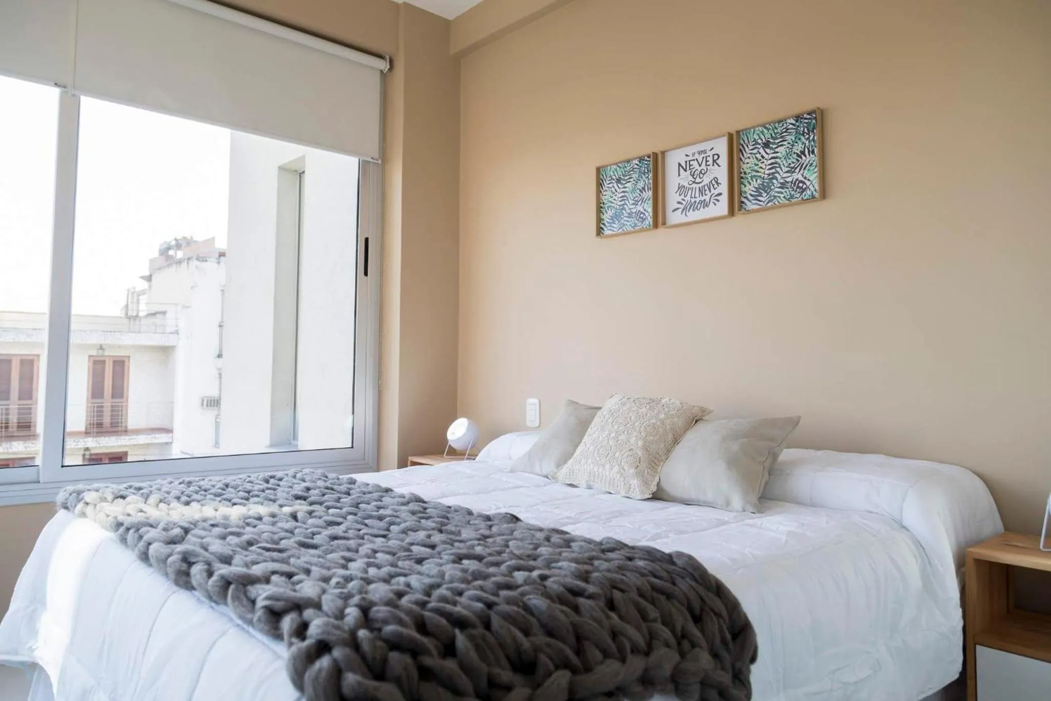 Bed in DEL SOL Apartamentos Salta